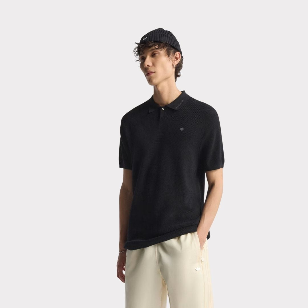 Polo Adidas JV7597 Hombre, Negro