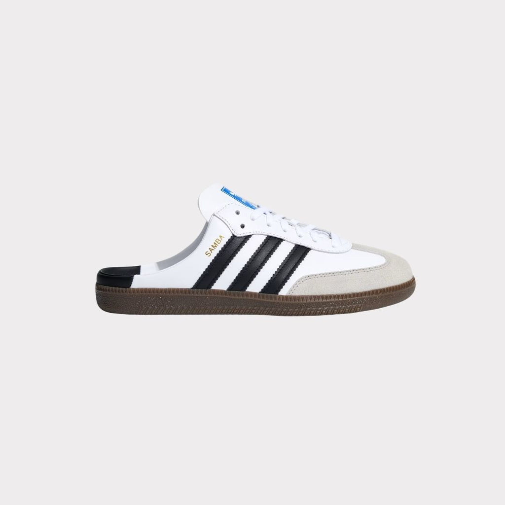 Zapatillas Adidas Samba OG Mule LB3814-W Blanco, Mujer