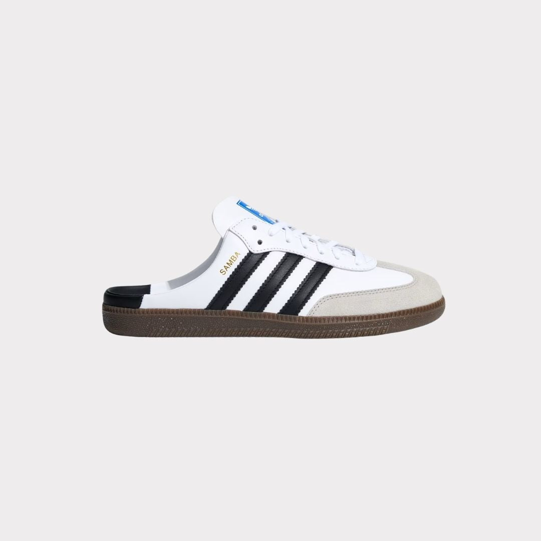 Zapatillas Adidas Samba OG Mule LB3814-W Blanco, Mujer