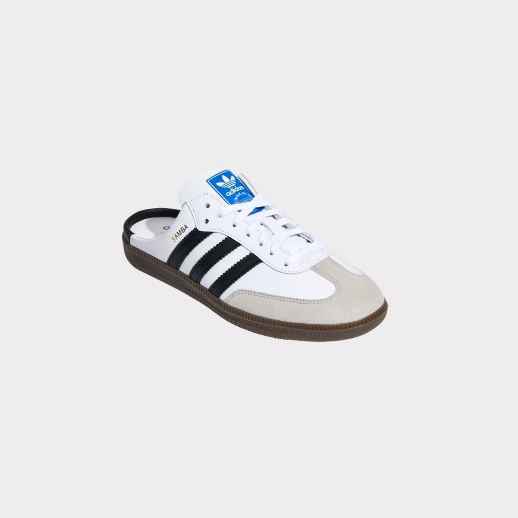 Zapatillas Adidas Samba OG Mule LB3814-W Blanco, Mujer