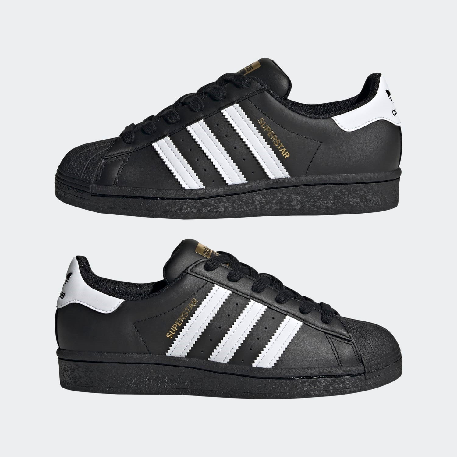 Zapatillas ADIDAS EF5398 SUPERSTAR J BLK