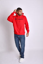 Cargar imagen en el visor de la galería, Polera para Hombre CHAMPION GF89HY06794 POWERBLEND GRAPHIC HOODIE 2WC
