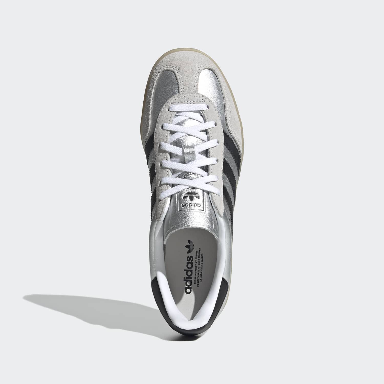 Zapatillas ADIDAS GAZELLE INDOOR W HP7215 Plata