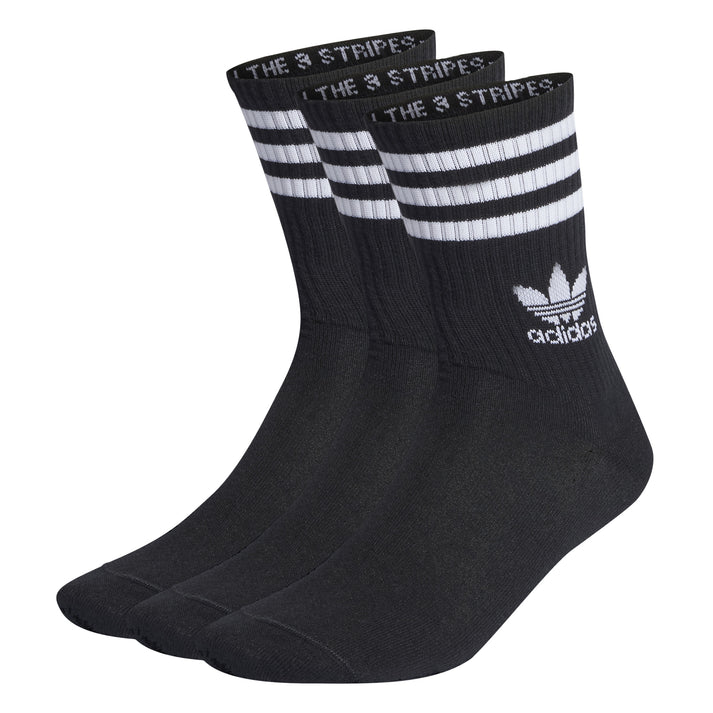 Medias para Hombre ADIDAS CREW SOCK 3STR Negro IL5022