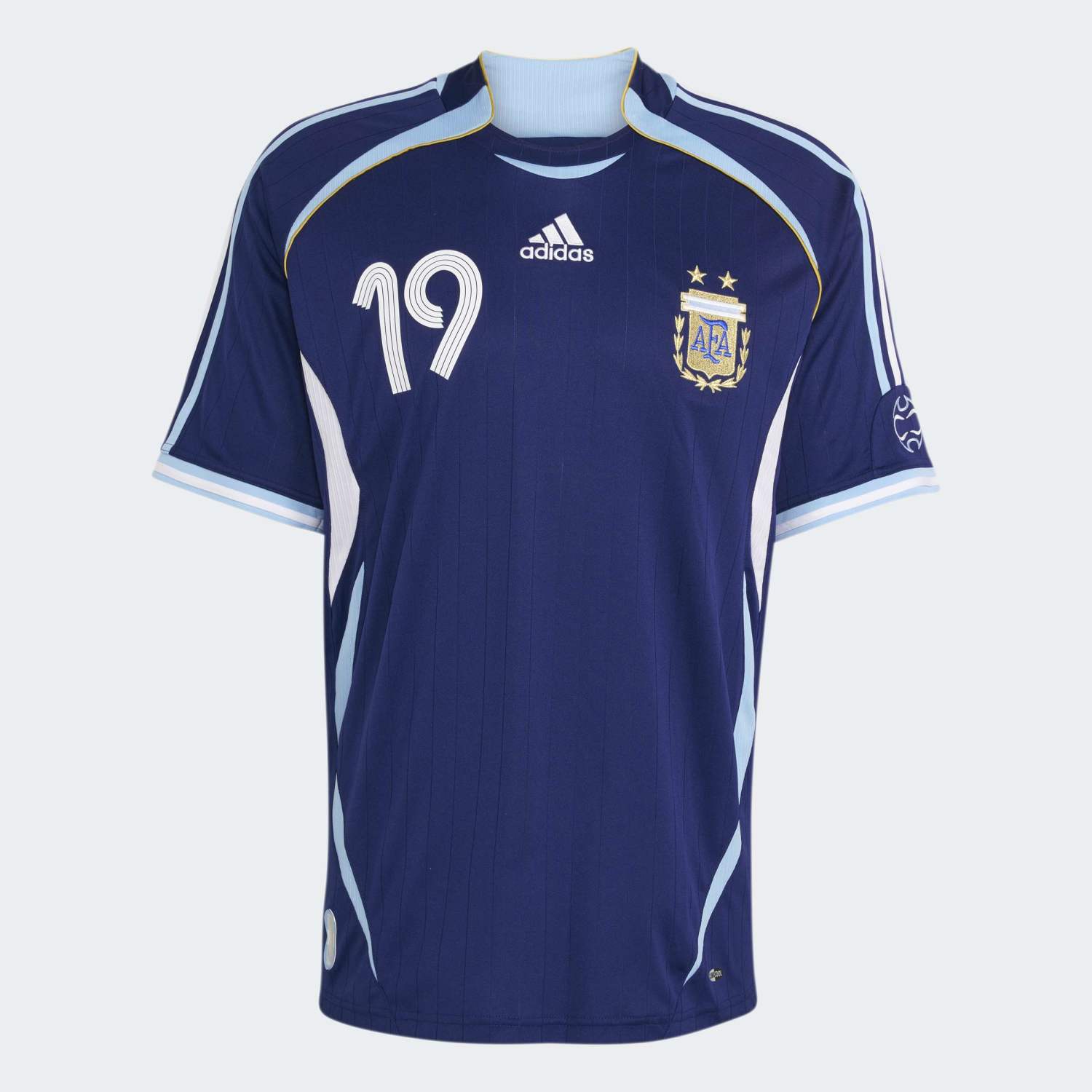 Camiseta ADIDAS Visitante Argentina 2006 Messi JN3709