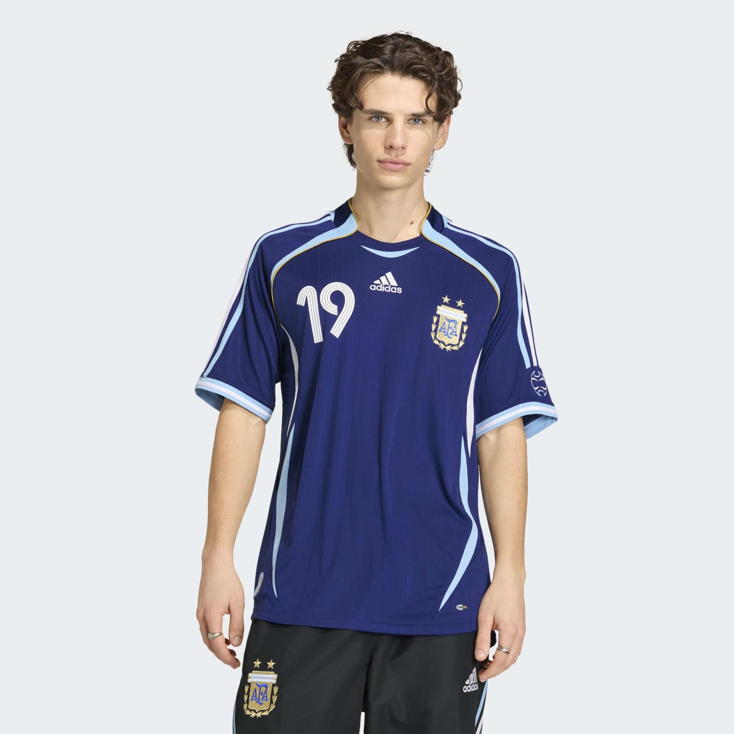 Camiseta ADIDAS Visitante Argentina 2006 Messi JN3709