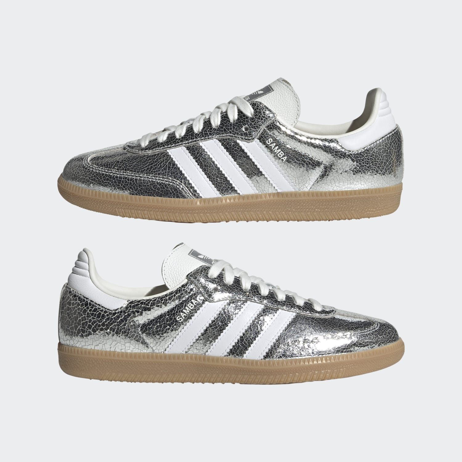 Zapatillas ADIDAS SAMBA Plateado JR0035