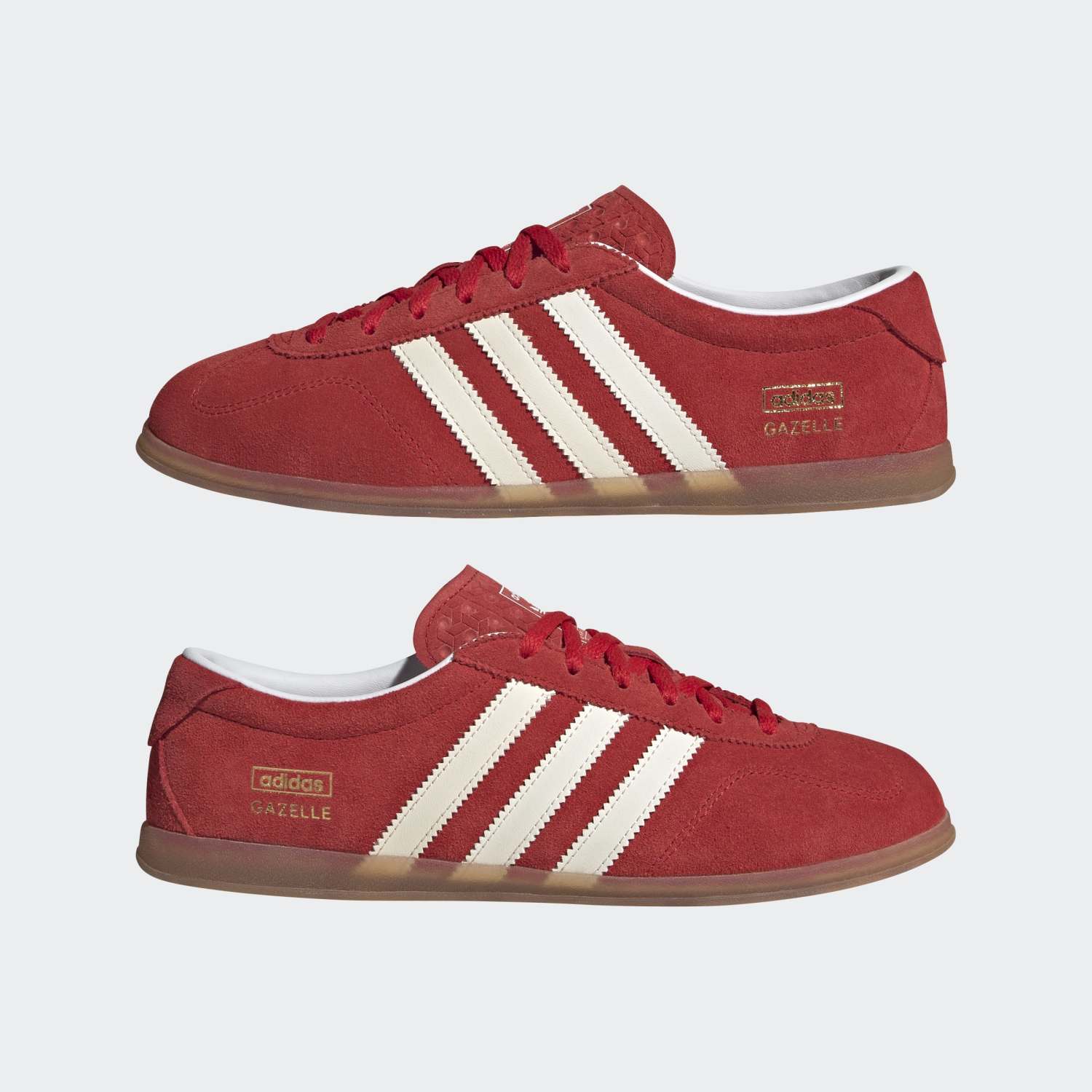 Zapatillas ADIDAS GAZELLE JR5744-W Rojo