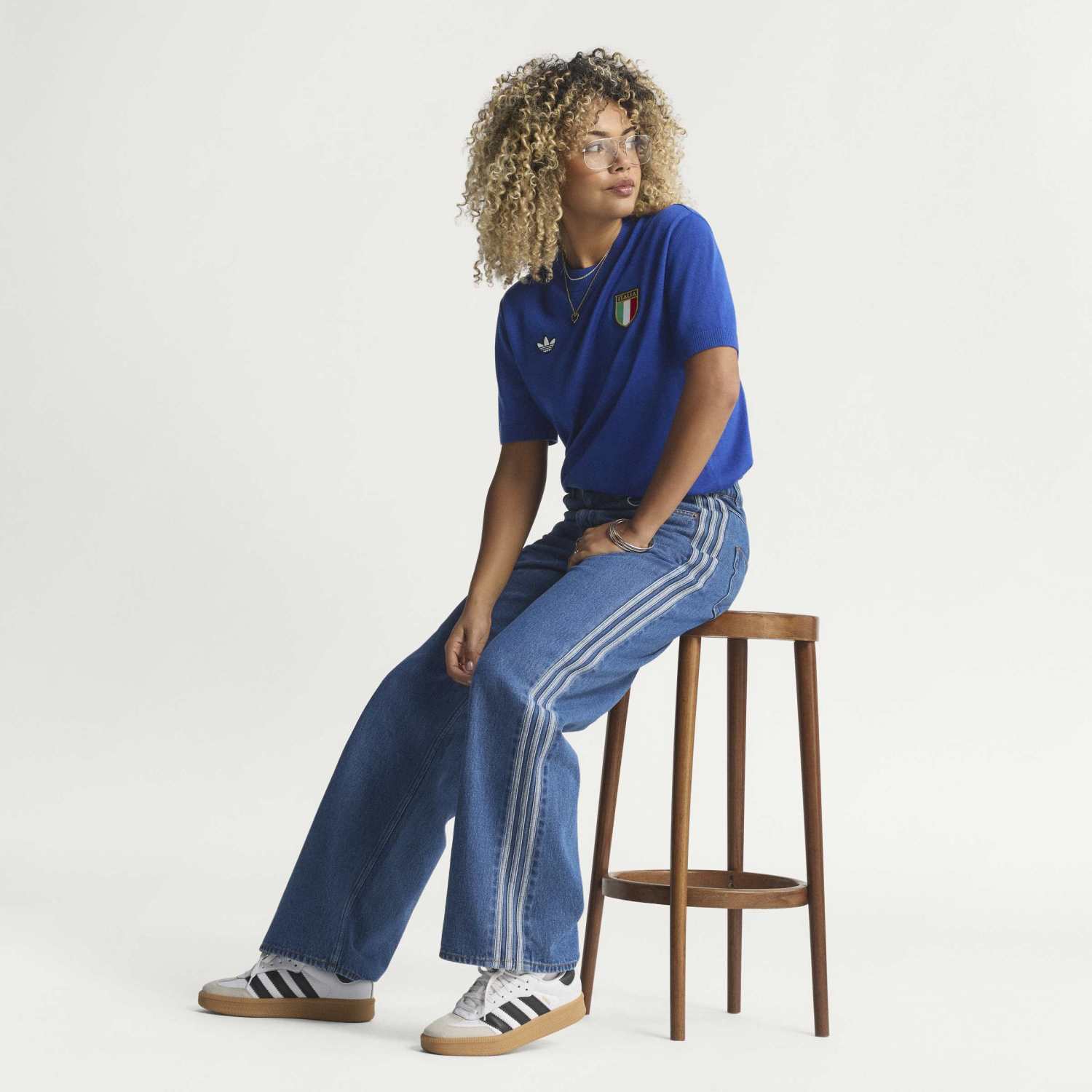Pantalón Deportivo ADIDAS Firebird de Denim KD2935