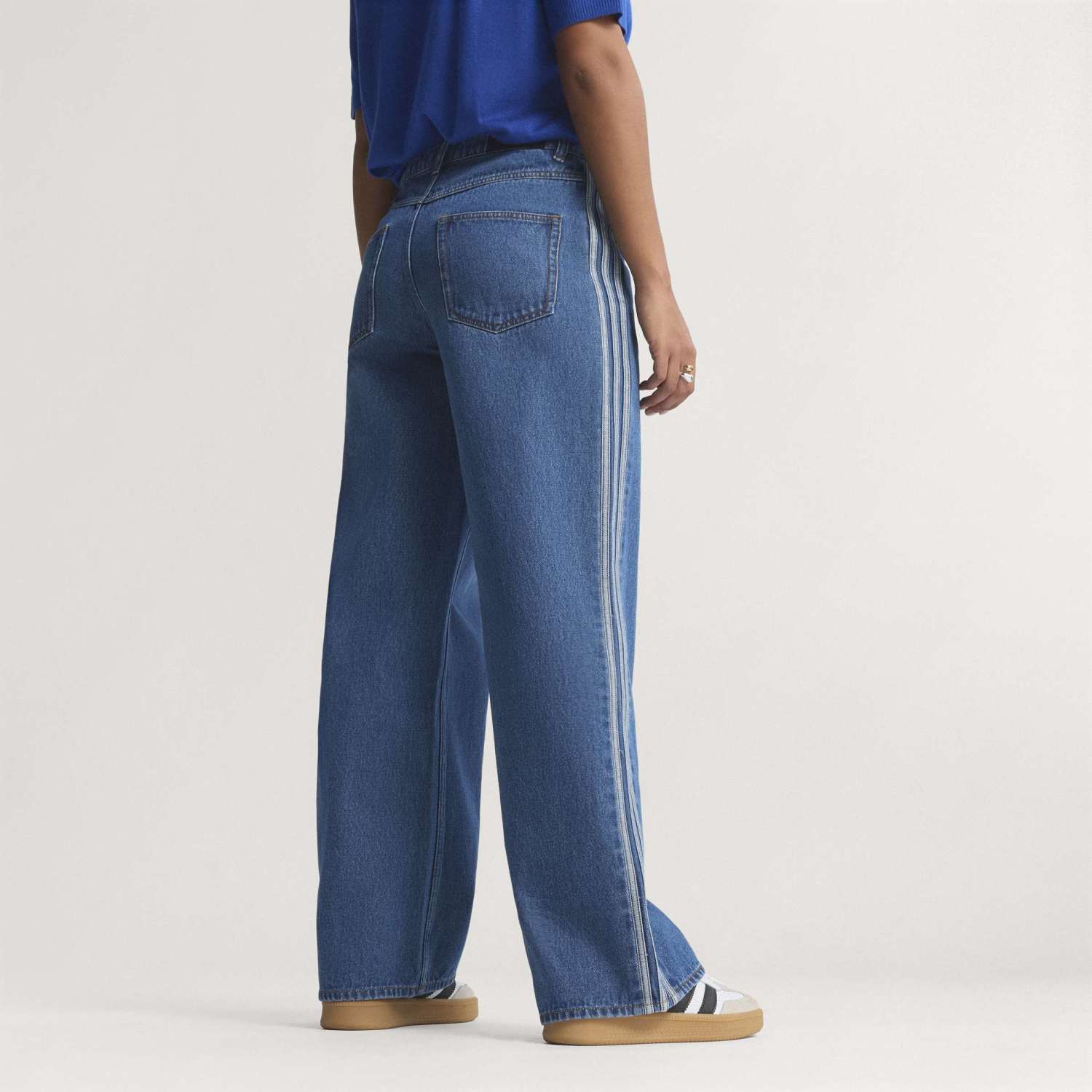 Pantalón Deportivo ADIDAS Firebird de Denim KD2935