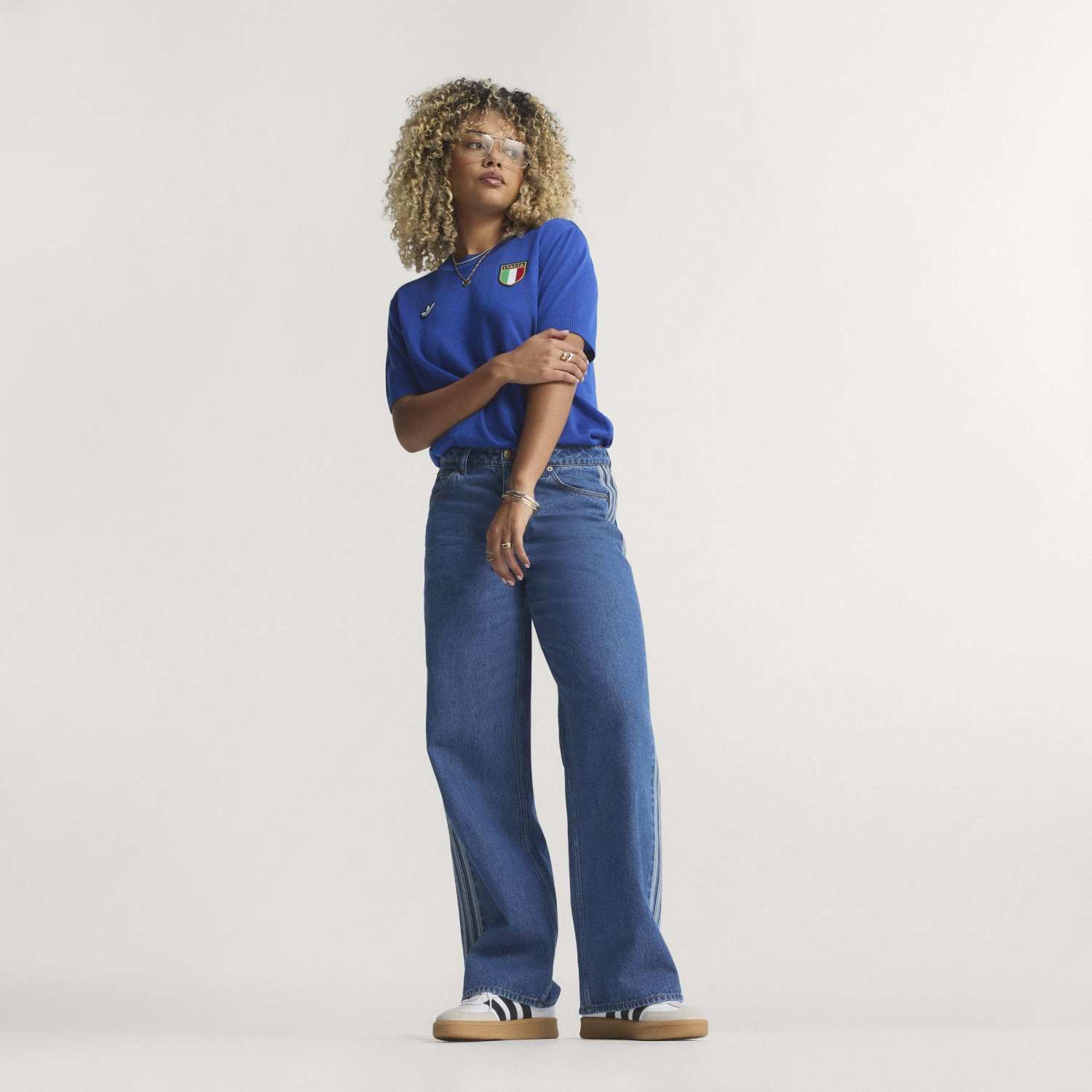 Pantalón Deportivo ADIDAS Firebird de Denim KD2935