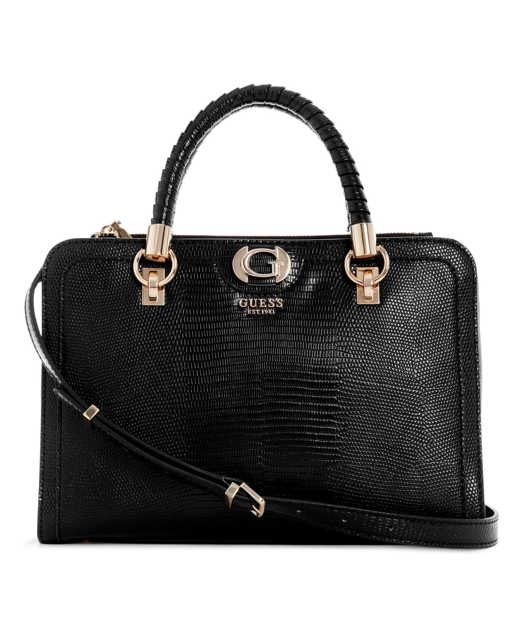 Bolso para Mujer GUESS ORLINA SOCIETY SATCHEL Negro
