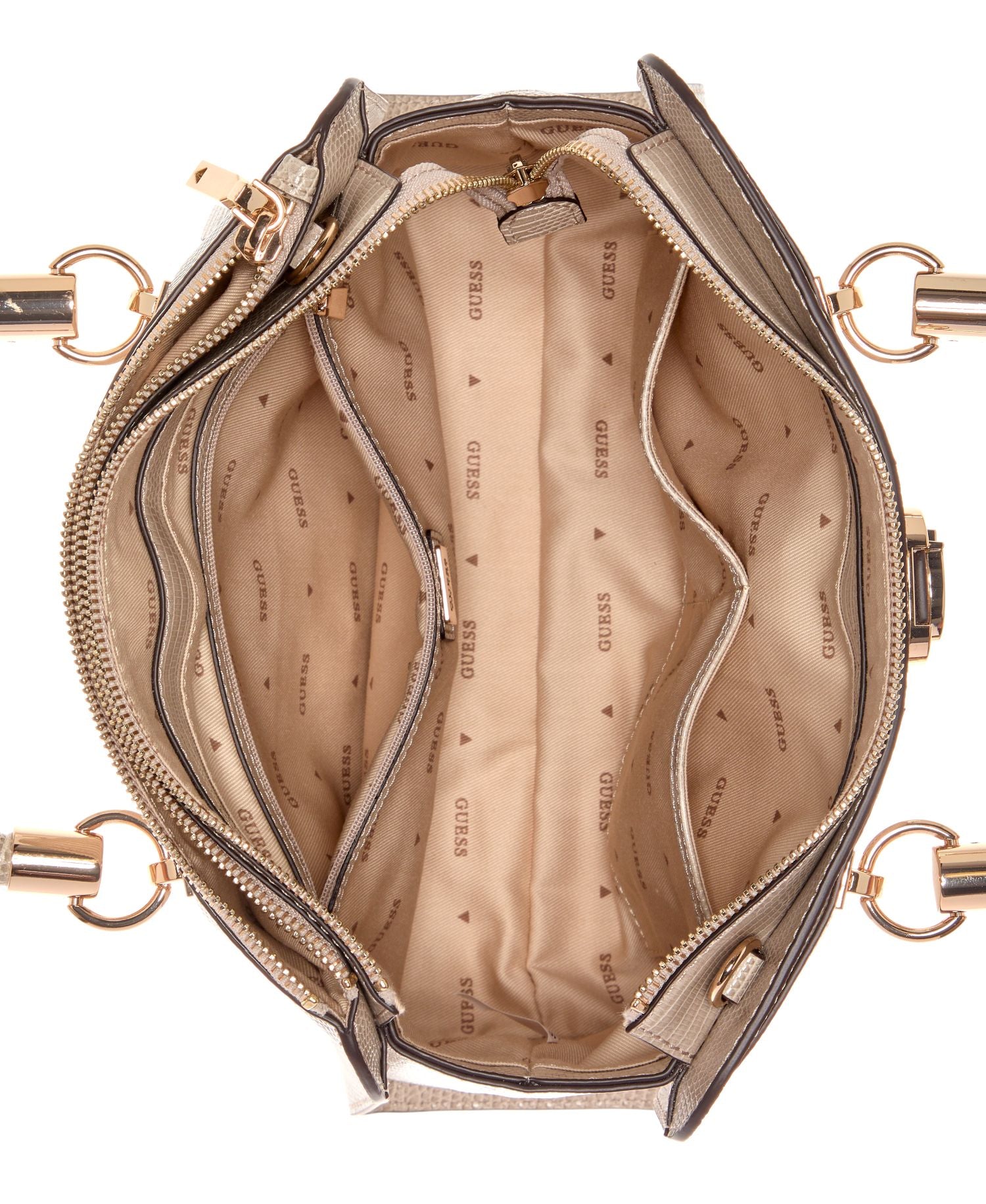 Bolso para Mujer GUESS ORLINA SOCIETY SATCHEL Beige