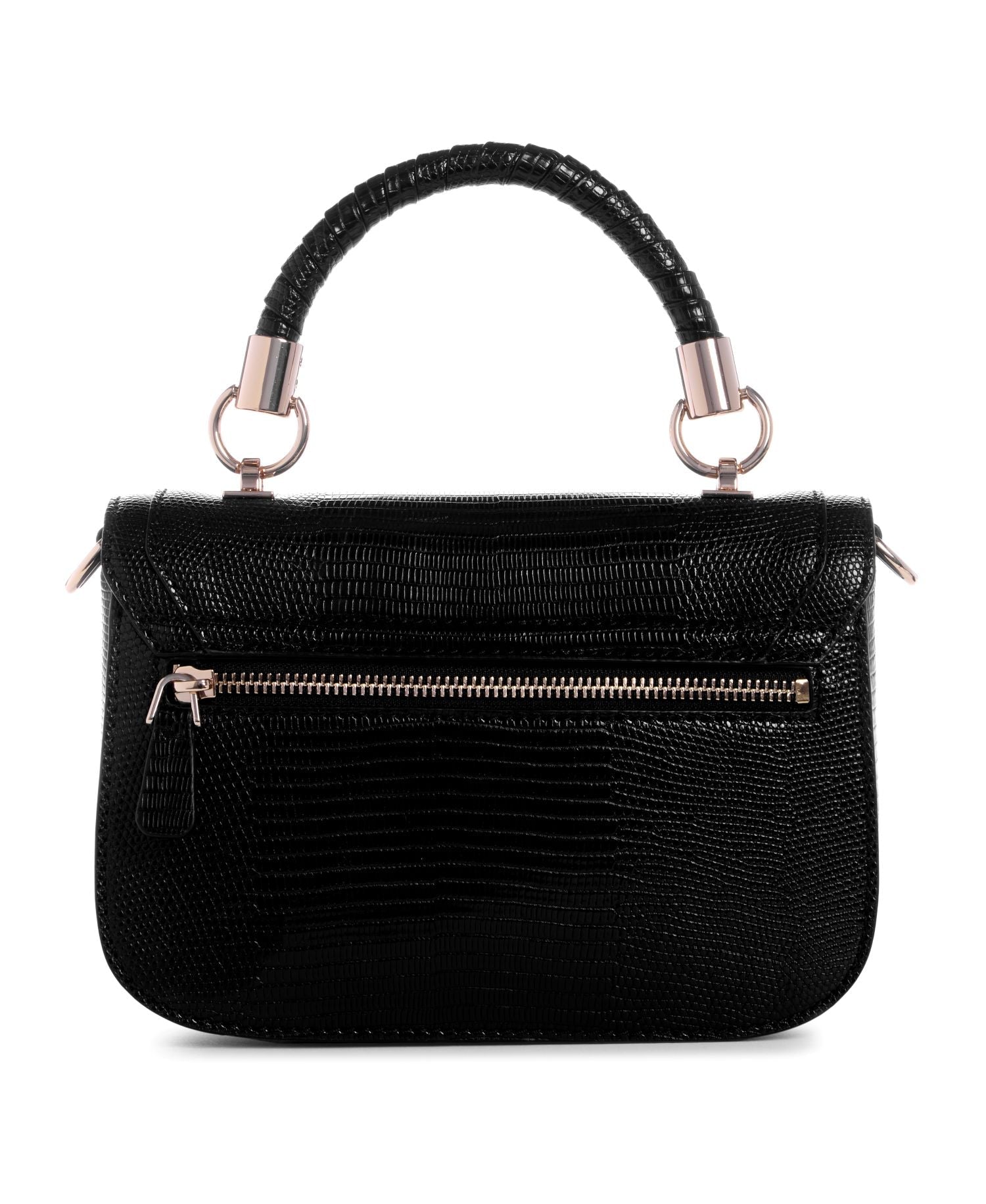 Bolso para Mujer GUESS ORLINA TOP HANDLE FLAP Negro GUESS