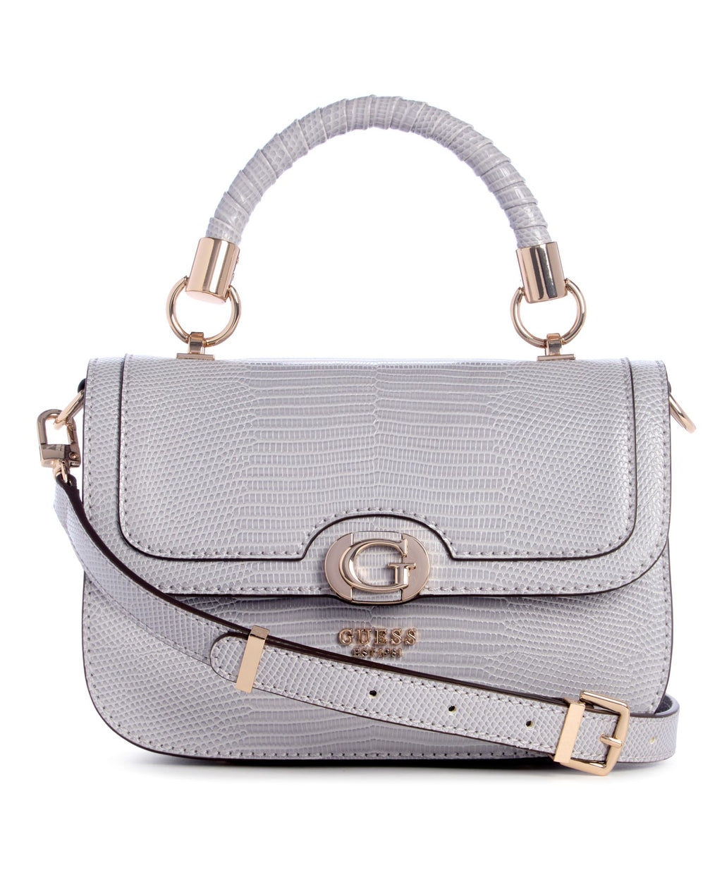 Bolso para Mujer GUESS ORLINA TOP HANDLE FLAP Gris