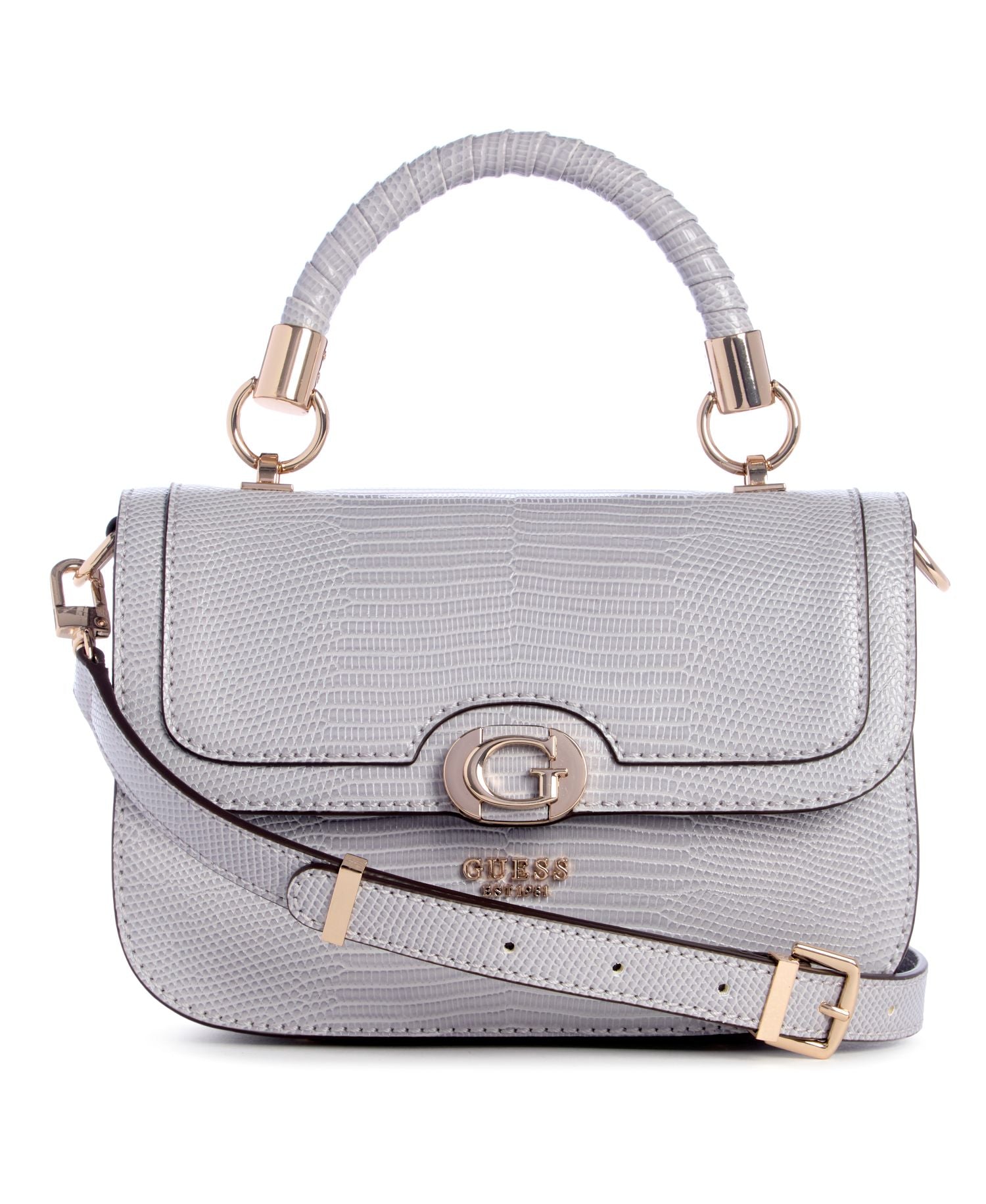 Bolso para Mujer GUESS ORLINA TOP HANDLE FLAP Gris