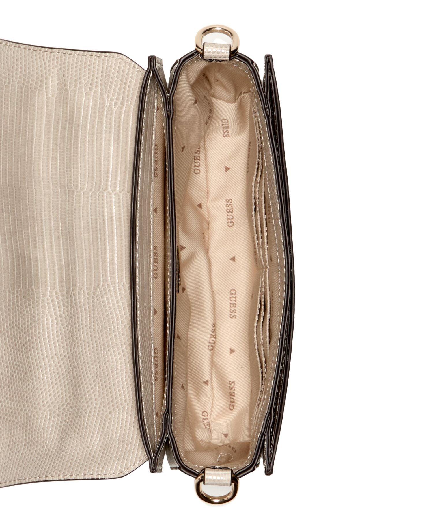 Bolso para Mujer GUESS ORLINA TOP HANDLE FLAP Beige GUESS