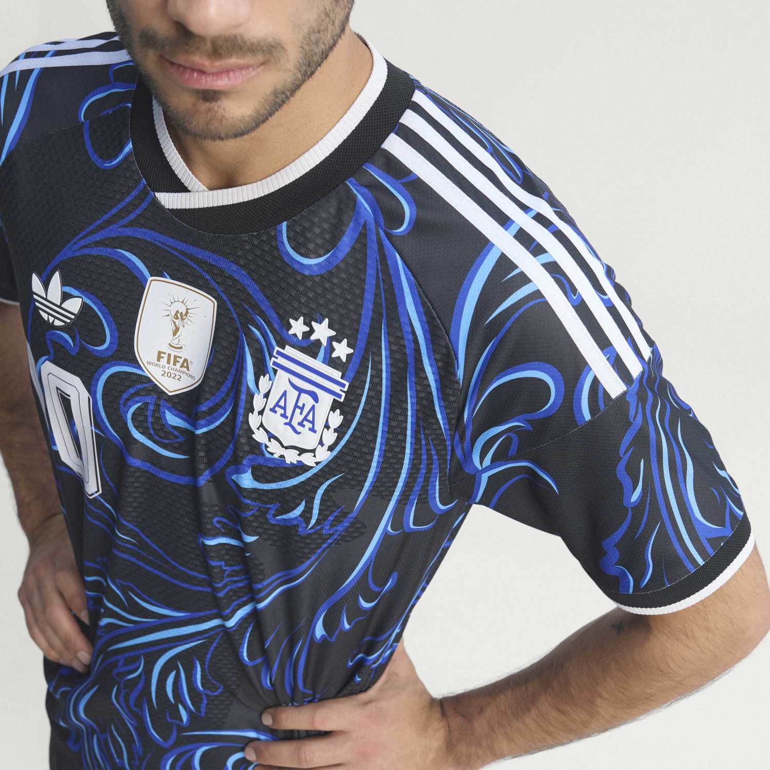 Camiseta ADIDAS Visitante Selección Argentina 26 Versión Jugador KH3935