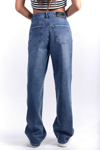 Jean para Mujer LESEM STRAIGHT YOU R CUTE JEANS AZL