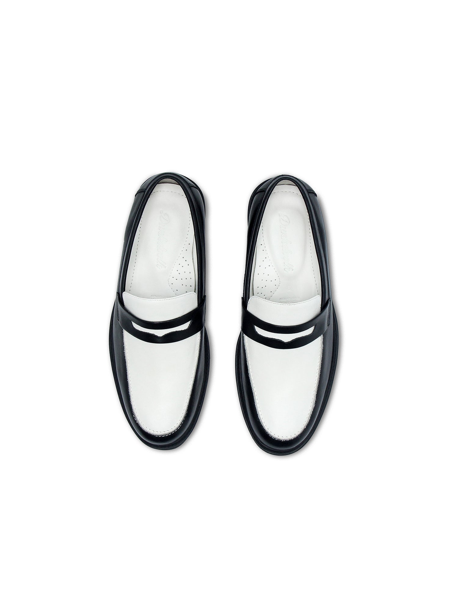 Zapatos para Hombre DUNKELVOLK DUNK LOAFER Blanco y Negro