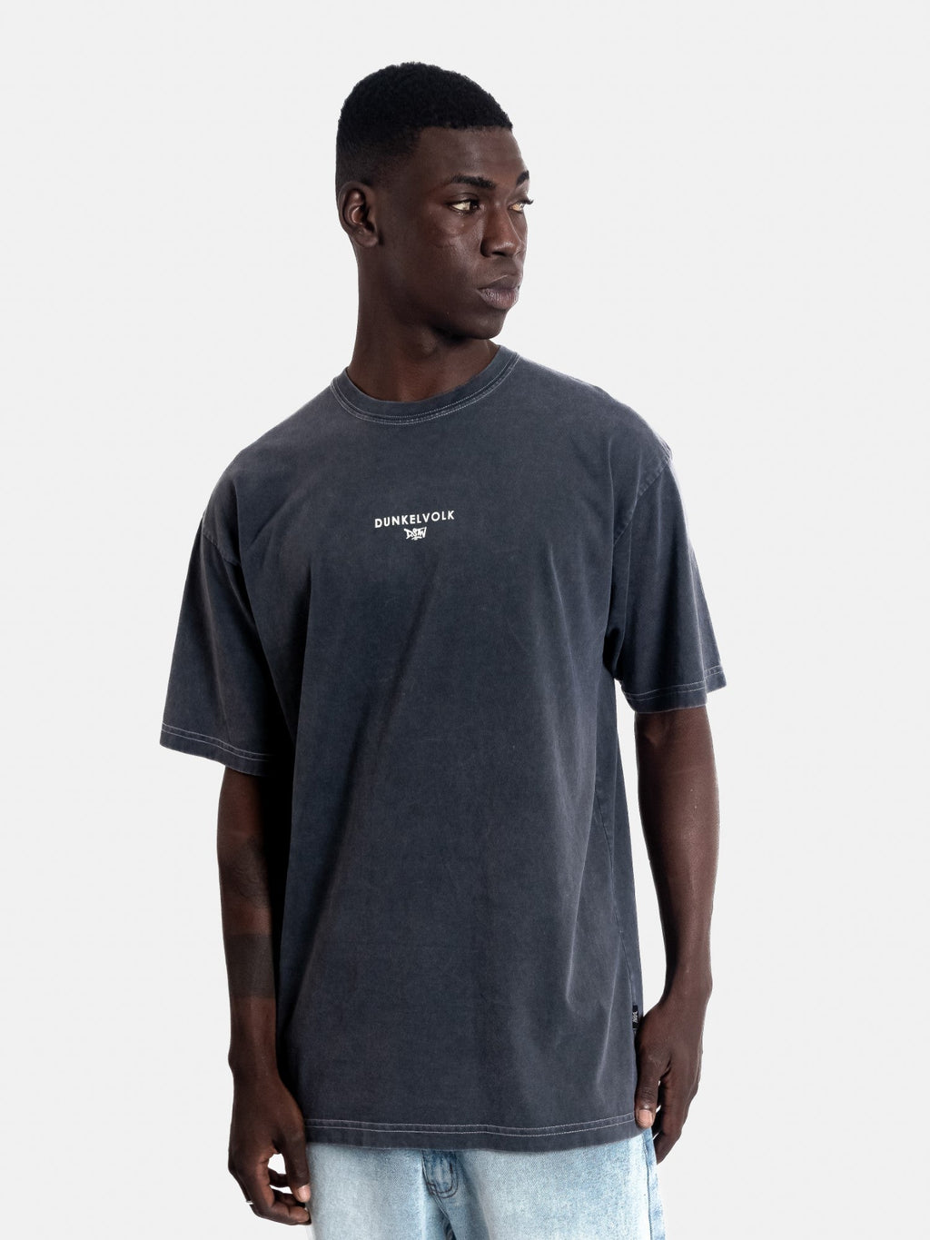 Polo para Hombre Dunkelvolk ACID WASH ACID DSTW GRY DUNKELVOLK