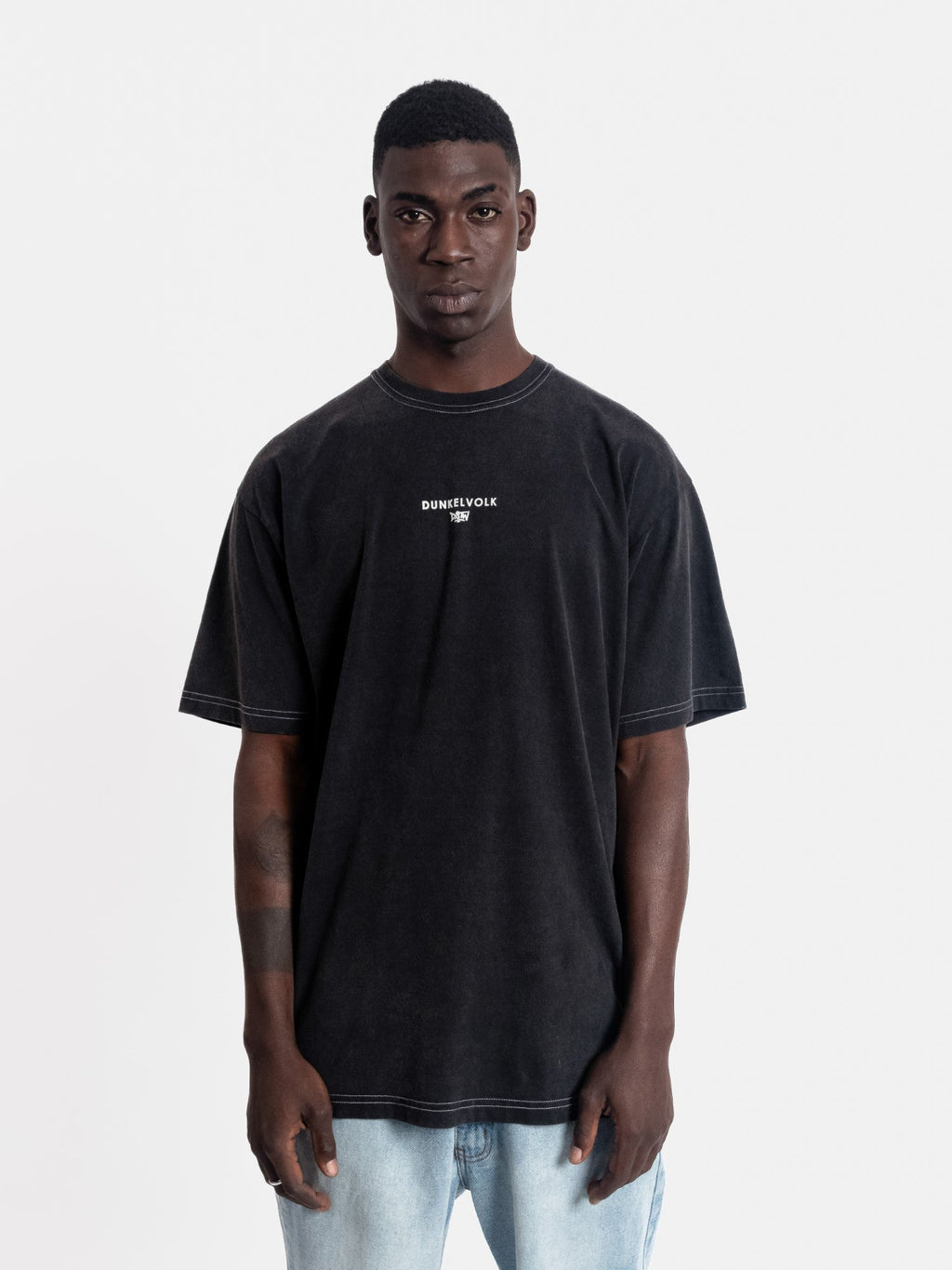 Polo para Hombre Dunkelvolk ACID WASH ACID DSTW BLK DUNKELVOLK