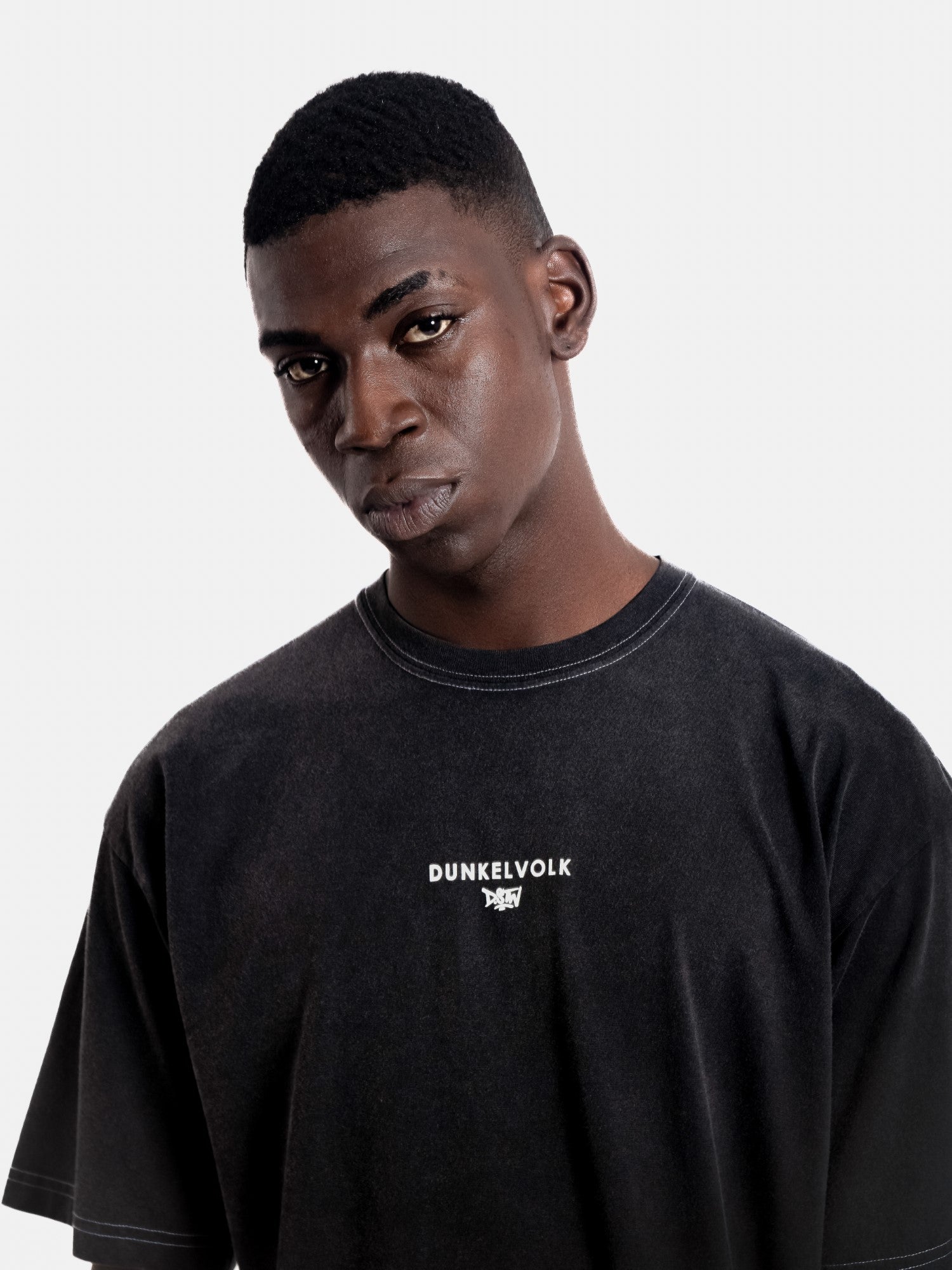Polo para Hombre Dunkelvolk ACID WASH ACID DSTW BLK DUNKELVOLK