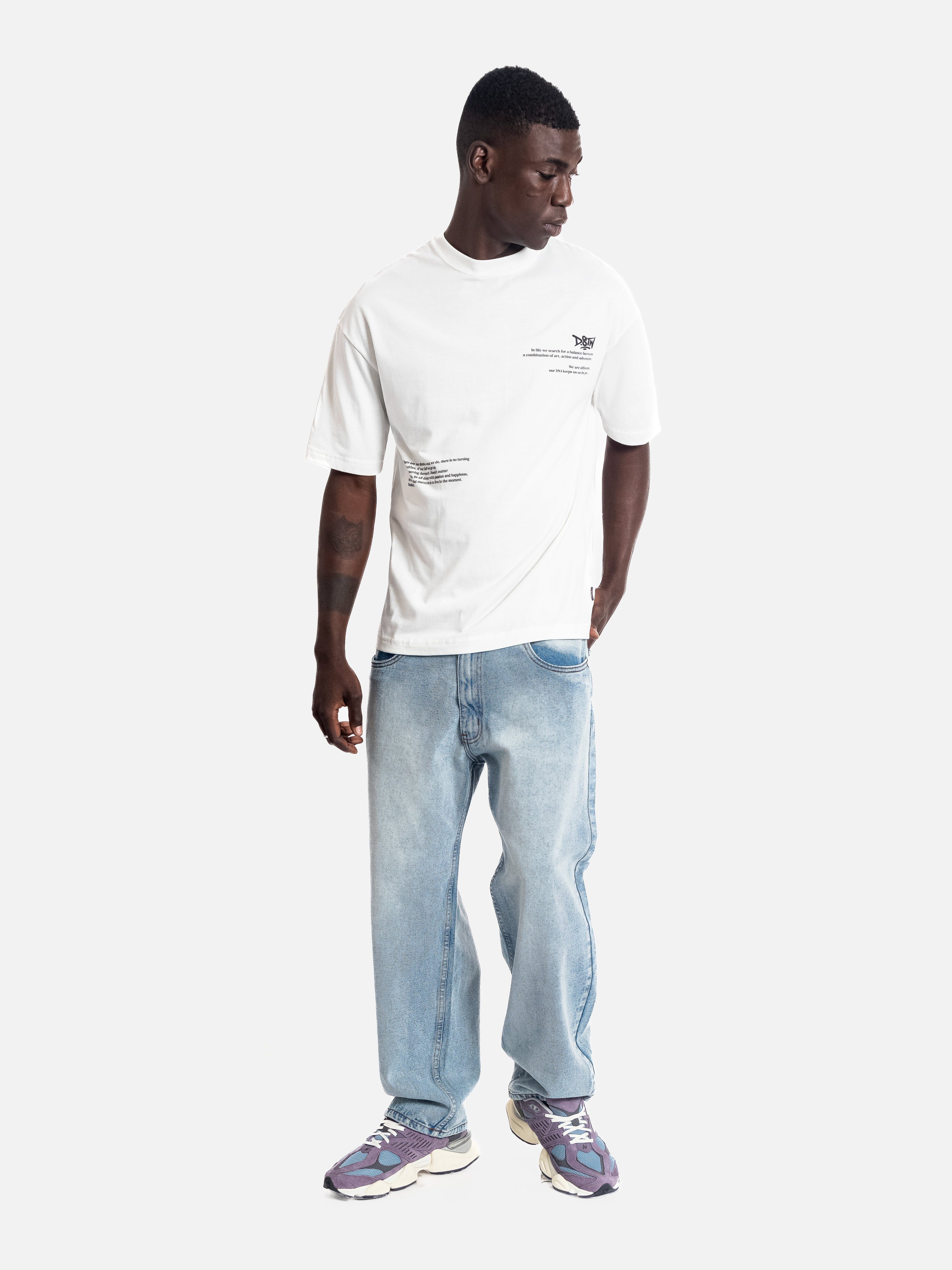 Polo para Hombre Dunkelvolk OVERSIZE GRAPHIC DSTW VERTIGO NAT DUNKELVOLK