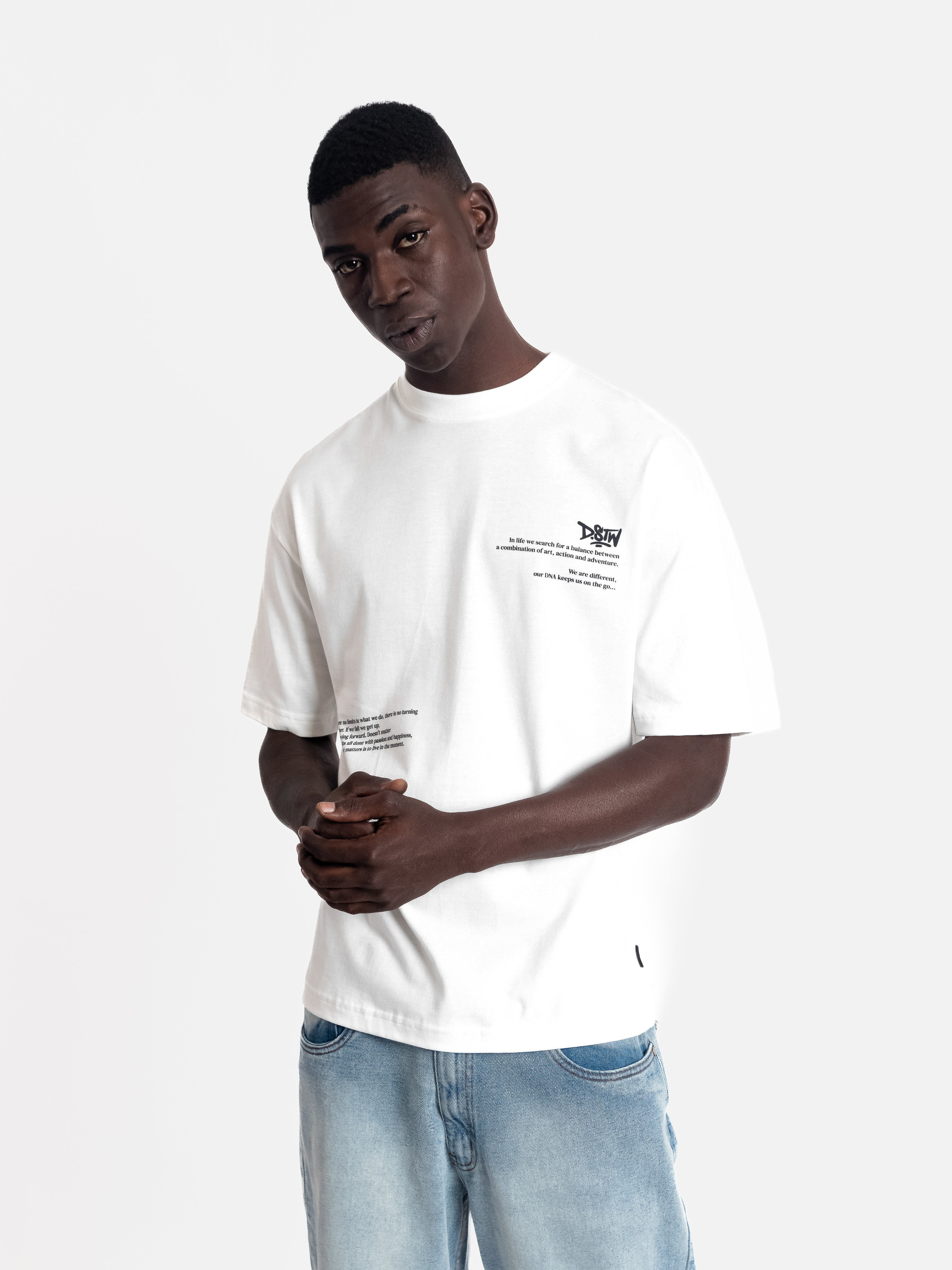 Polo para Hombre Dunkelvolk OVERSIZE GRAPHIC DSTW VERTIGO NAT DUNKELVOLK