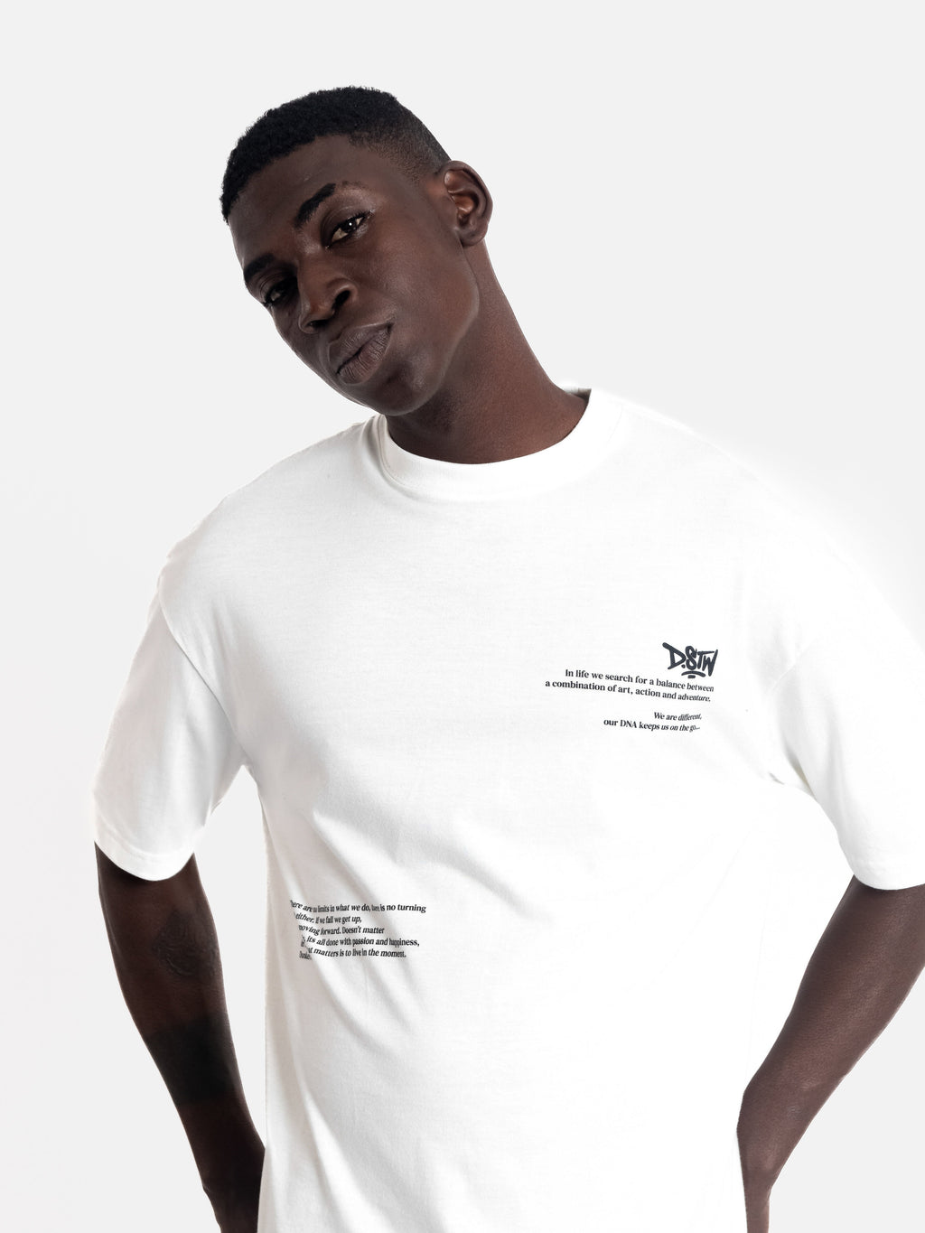 Polo para Hombre Dunkelvolk OVERSIZE GRAPHIC DSTW VERTIGO NAT DUNKELVOLK