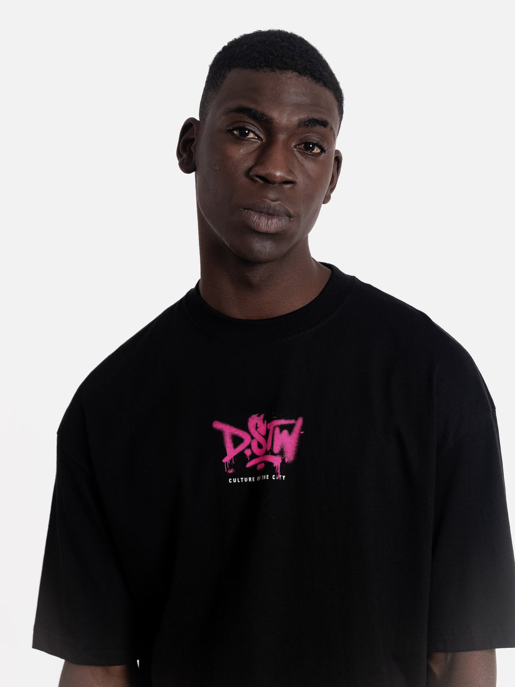 Polo para Hombre Dunkelvolk OVERSIZE GRAPHIC HOLY DSTW BLK DUNKELVOLK