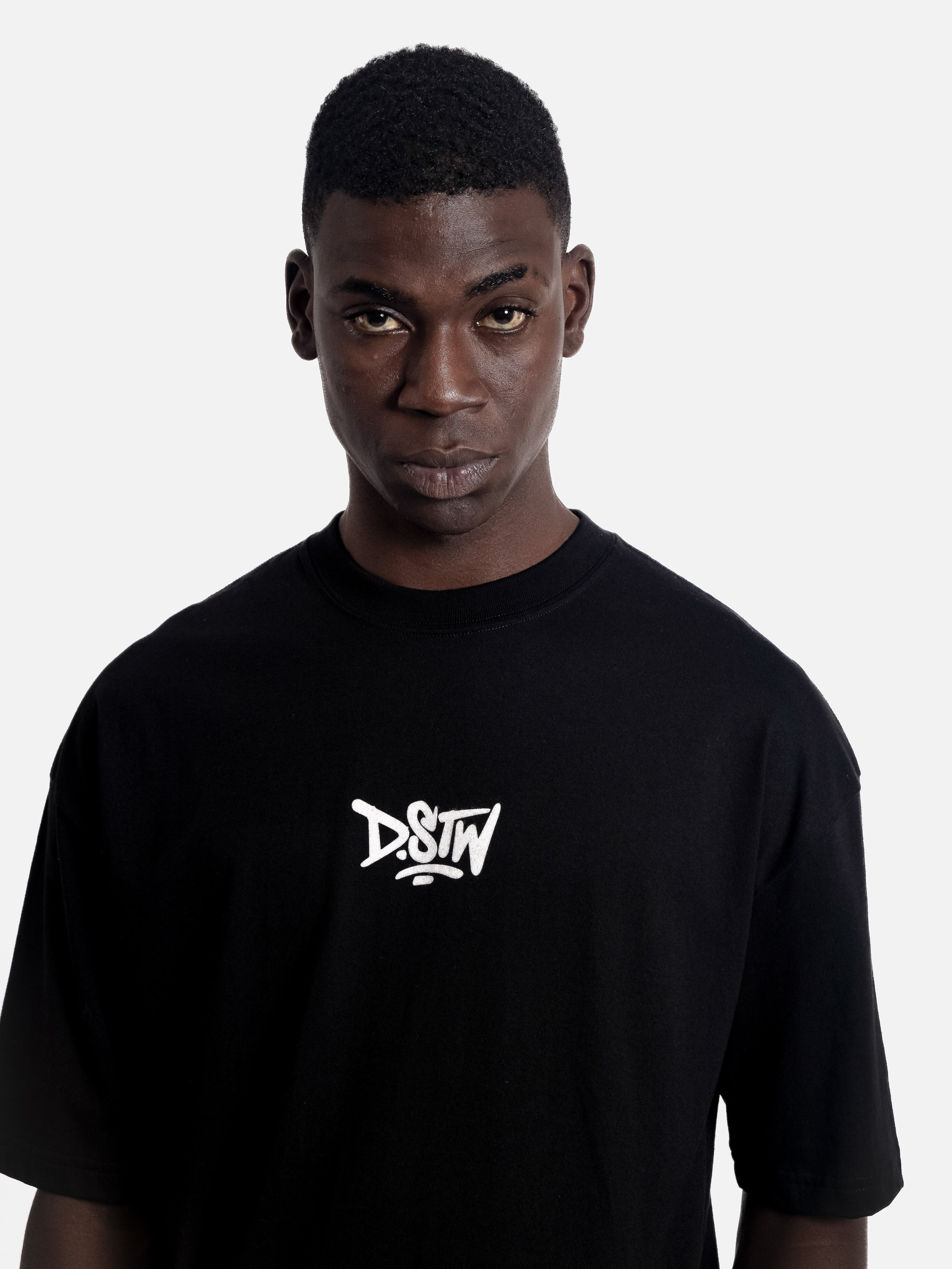 Polo para Hombre Dunkelvolk OVERSIZE GRAPHIC DSTW DIAMOND BLK DUNKELVOLK