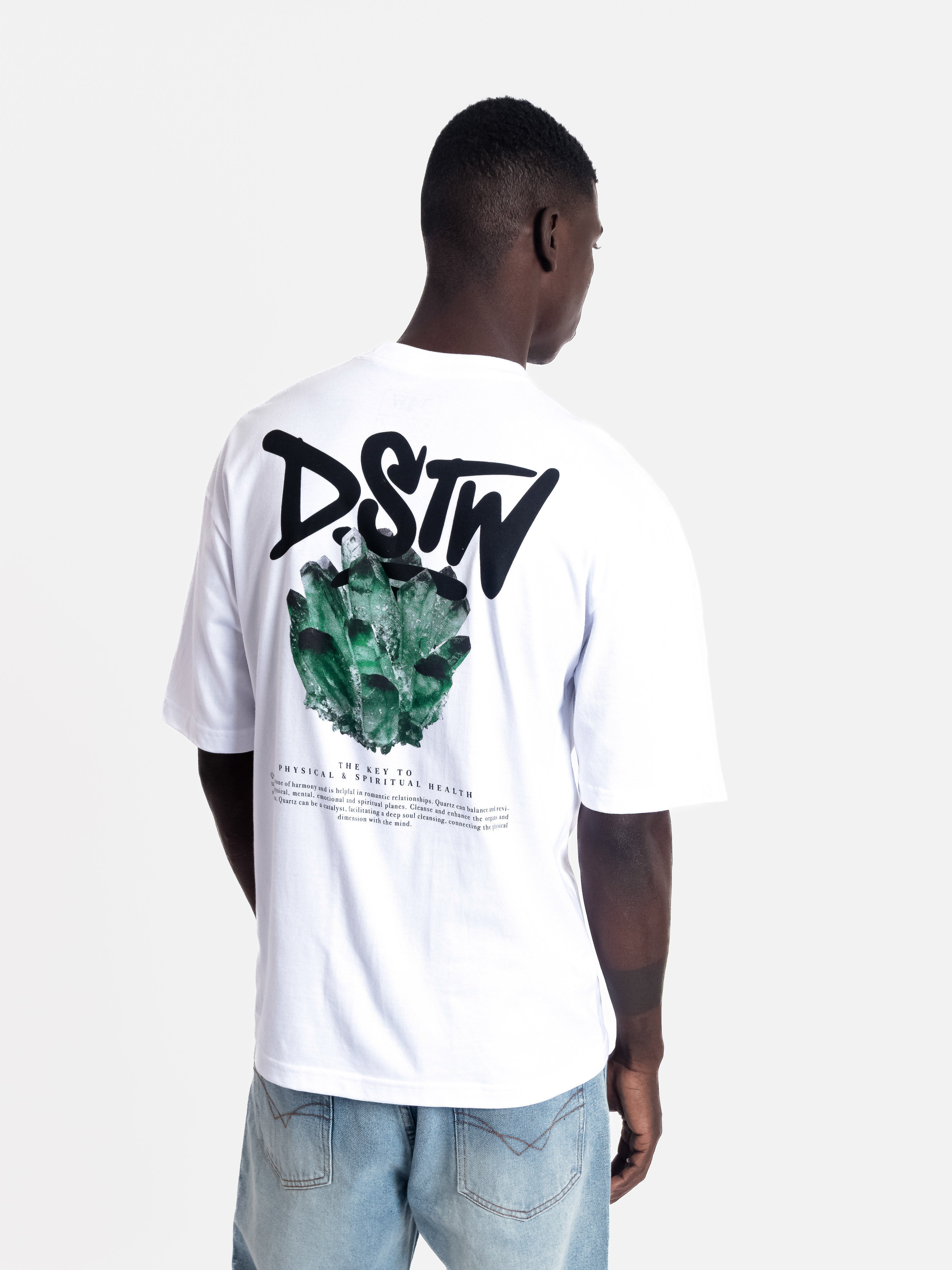 Polo para Hombre Dunkelvolk OVERSIZE GRAPHIC DSTW DIAMOND WHT DUNKELVOLK