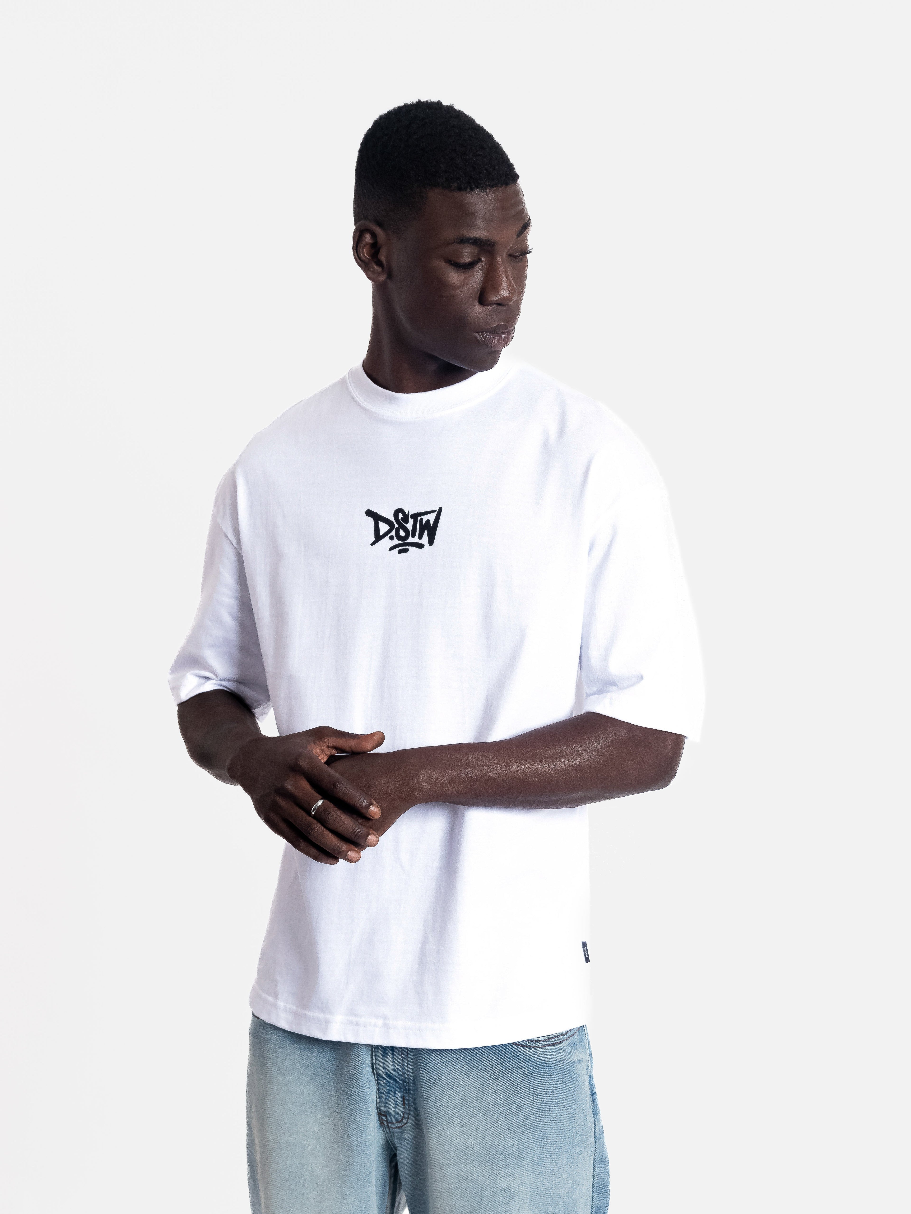 Polo para Hombre Dunkelvolk OVERSIZE GRAPHIC DSTW DIAMOND WHT DUNKELVOLK