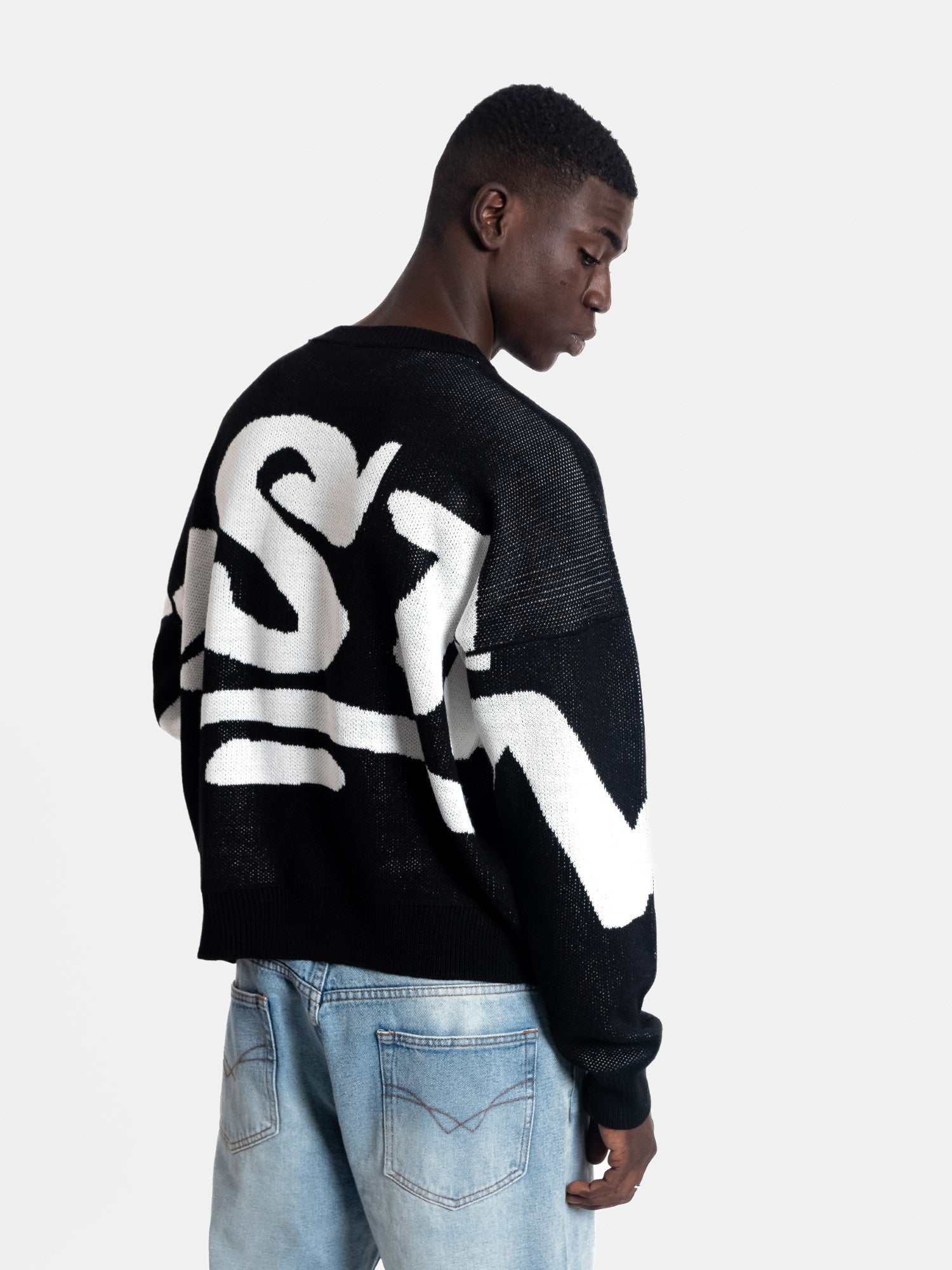 Chompa para Hombre Dunkelvolk URBAN DSTW KNIT LOGO BLK DUNKELVOLK