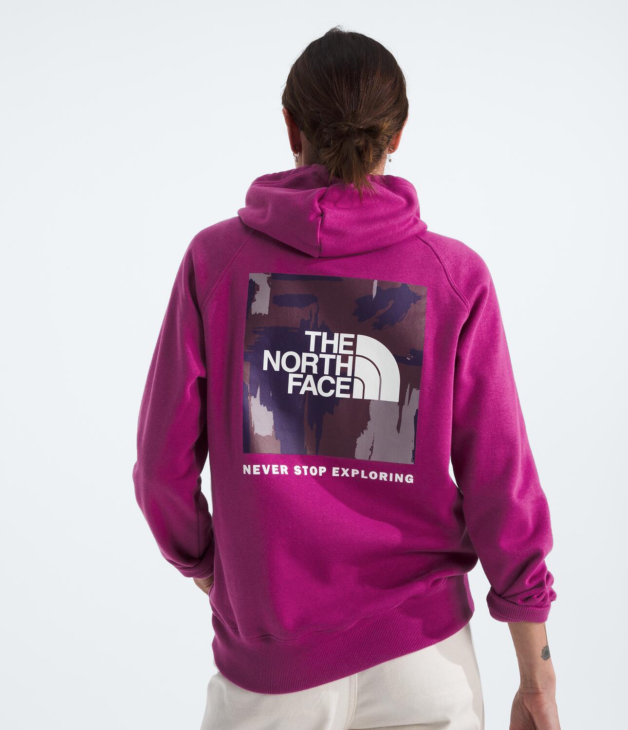 Polera para Mujer THE NORTH FACE W BOX NSE PULLOVER HOODIE Morado