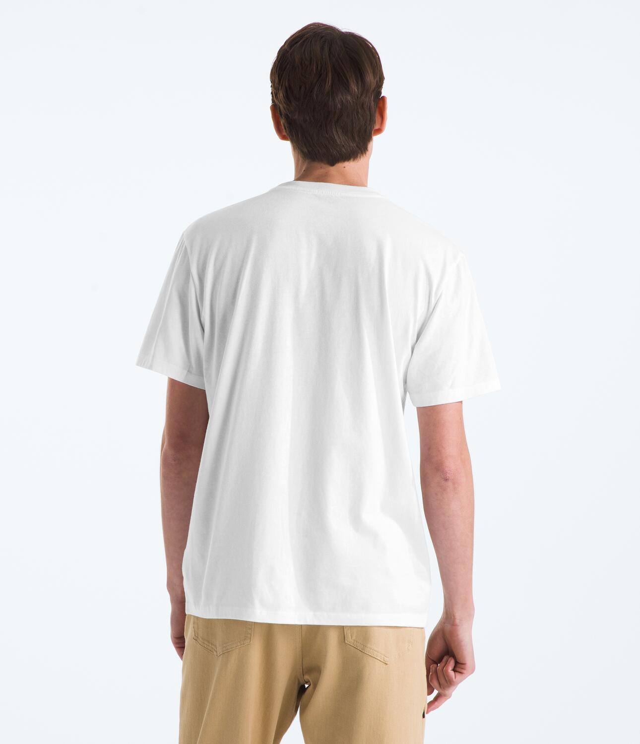 Polo para Hombre THE NORTH FACE M S/S HALF DOME TEE Blanco