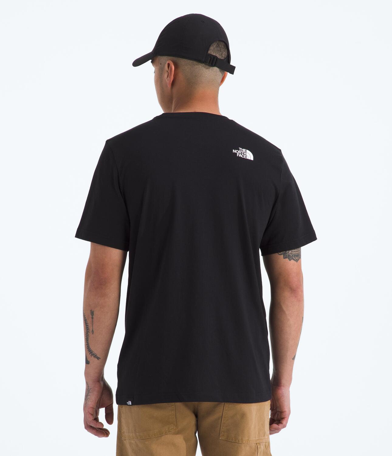 Polo para Hombre THE NORTH FACE M S/S FINE TEE Negro