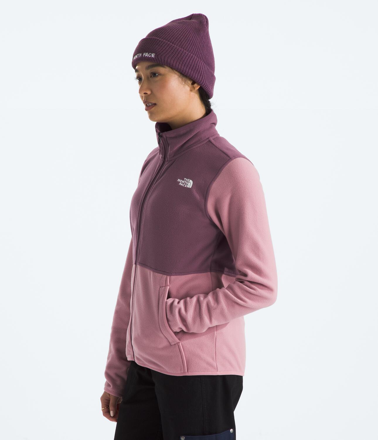 Poleras para Mujer THE NORTH FACE W GLACIER FLEECE JACKET Rosado