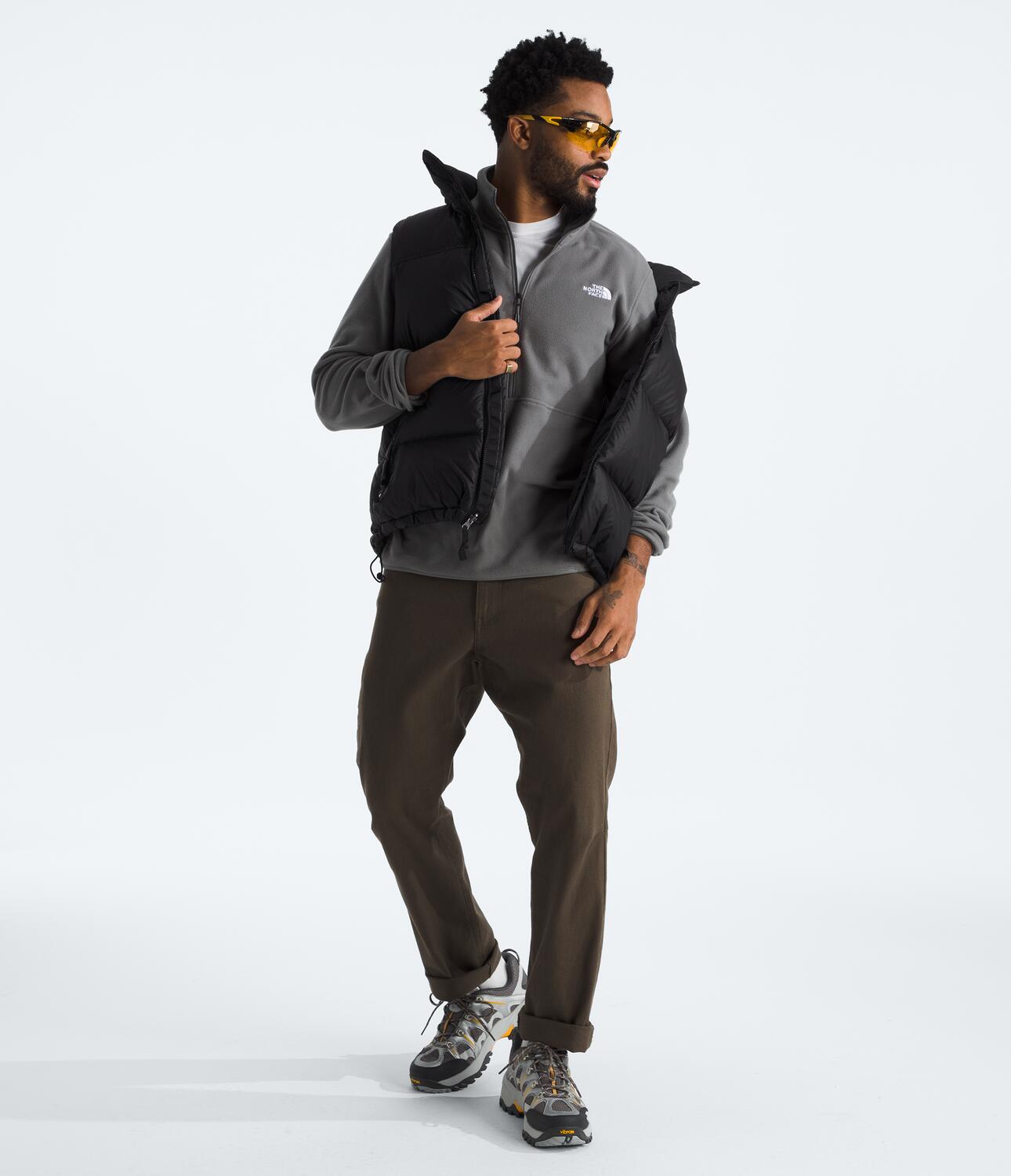 Poleras para Hombre THE NORTH FACE M GLACIER FLEECE 1/2 ZIP Gris