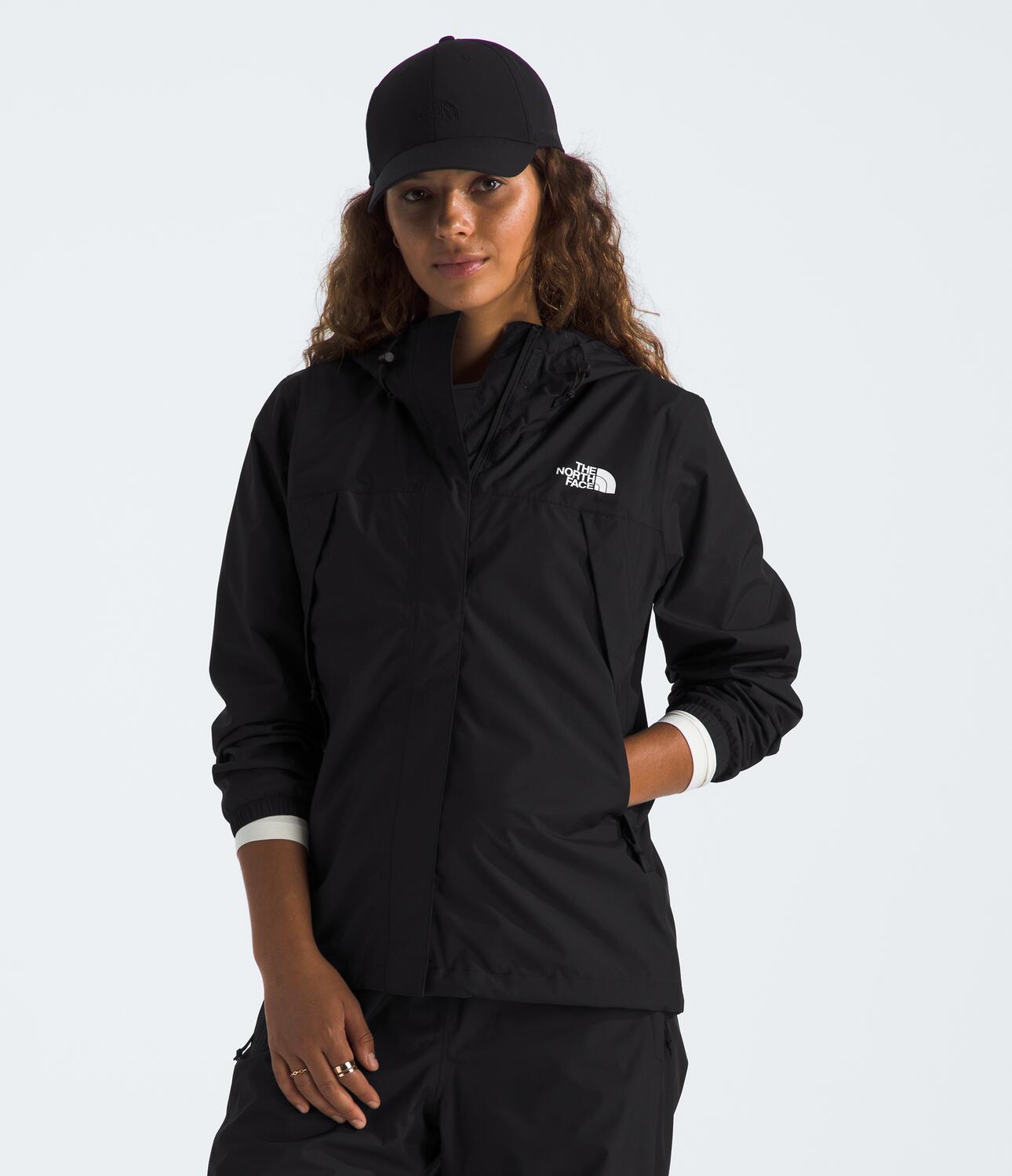 Casacaspara Mujer THE NORTH FACE W ANTORA RAIN JACKET Negro