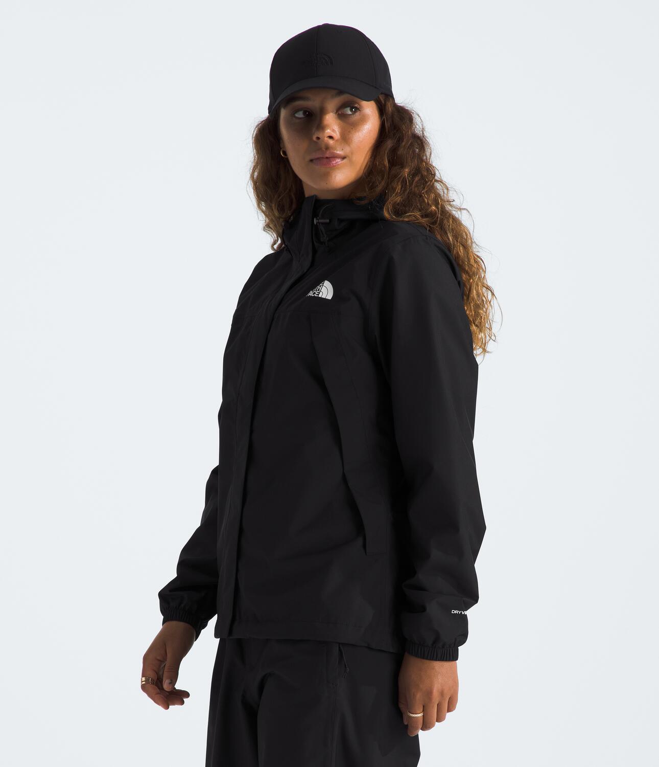 Casacaspara Mujer THE NORTH FACE W ANTORA RAIN JACKET Negro