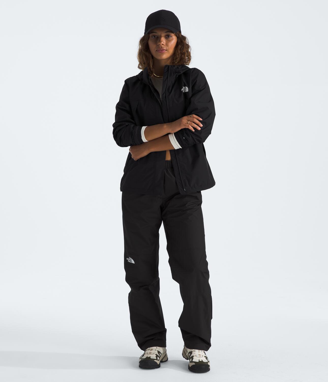 Casacaspara Mujer THE NORTH FACE W ANTORA RAIN JACKET Negro