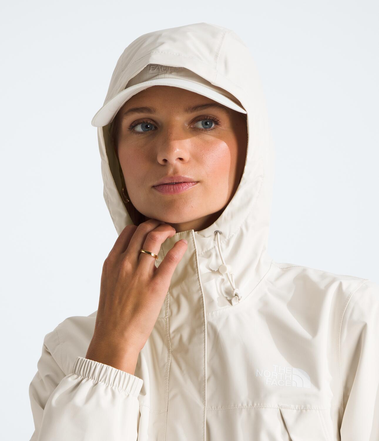 Casaca para Mujer THE NORTH FACE W ANTORA RAIN JACKET Blanco hueso