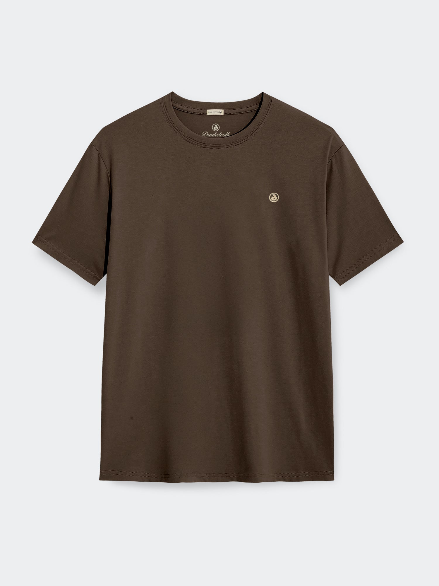 Polo para Hombre DUNKELVOLK PIMA TEE Marrón 2