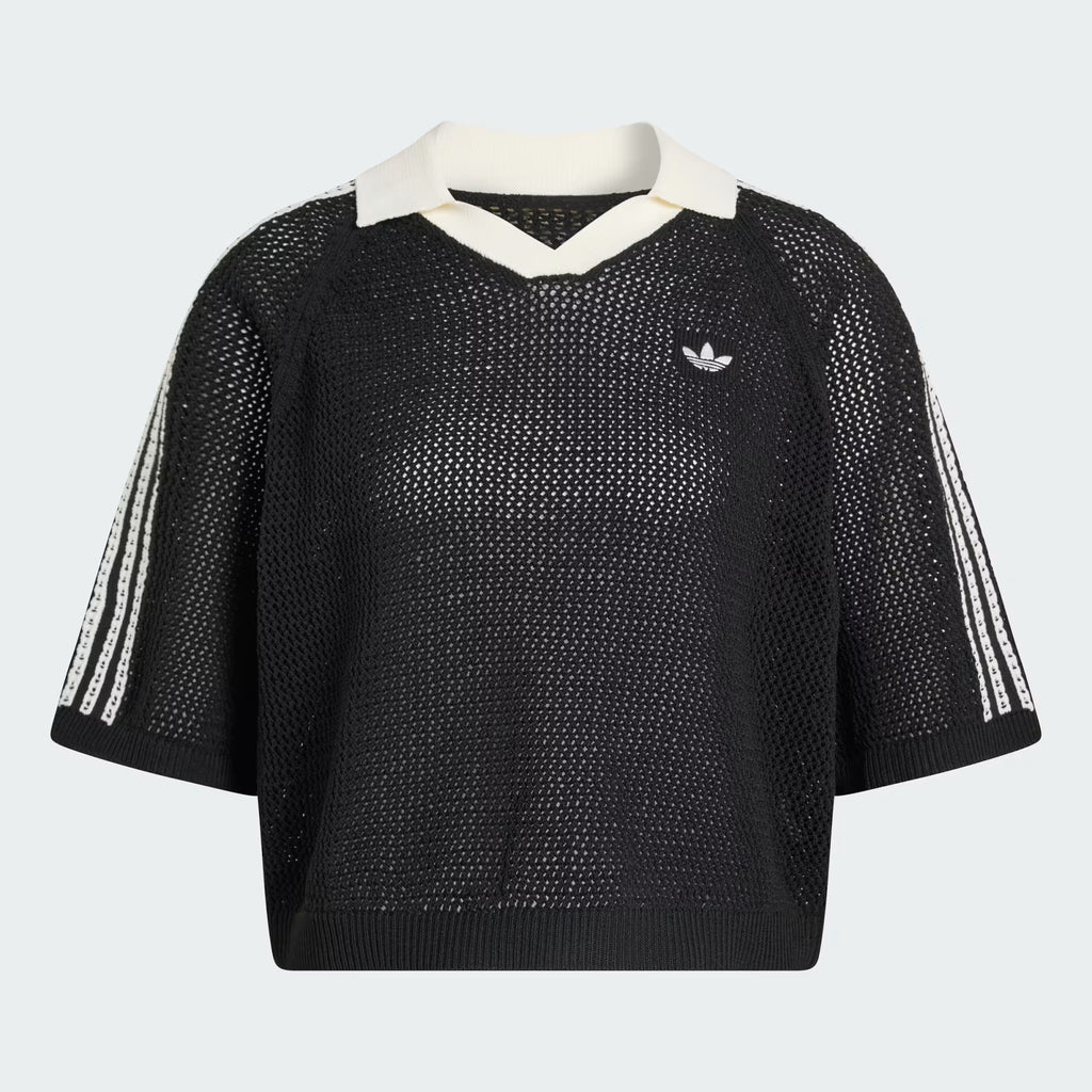 Polo ADIDAS CROCHET POLO KC6491 BLK