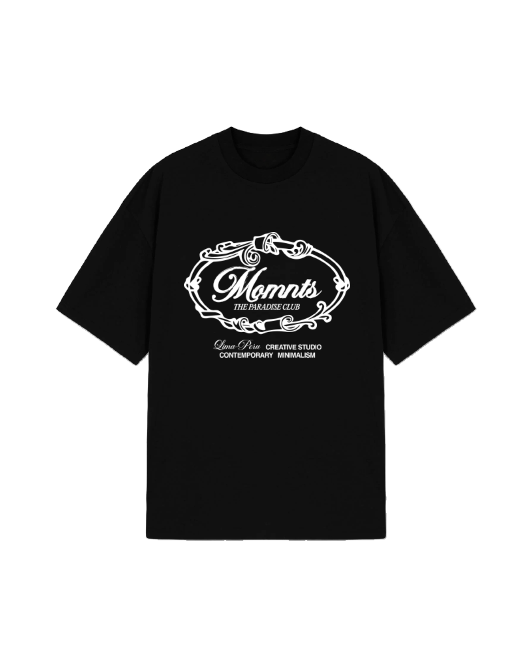 Polo para Hombre MOMNTS Black Pass To Paradise BLK