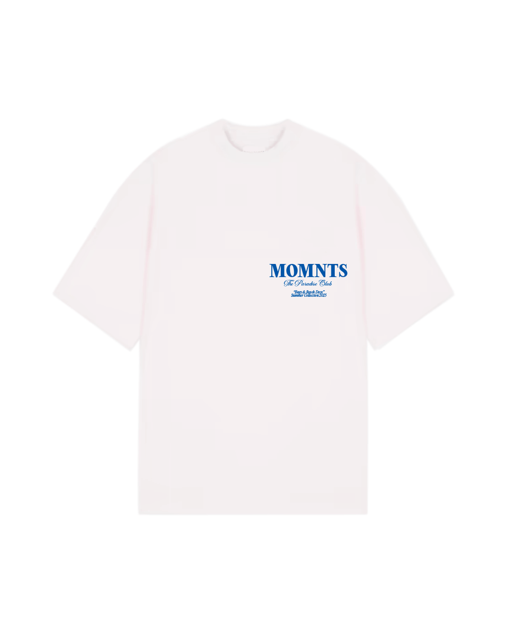 Polo para Hombre MOMNTS Beach Bag T Shirt WHT
