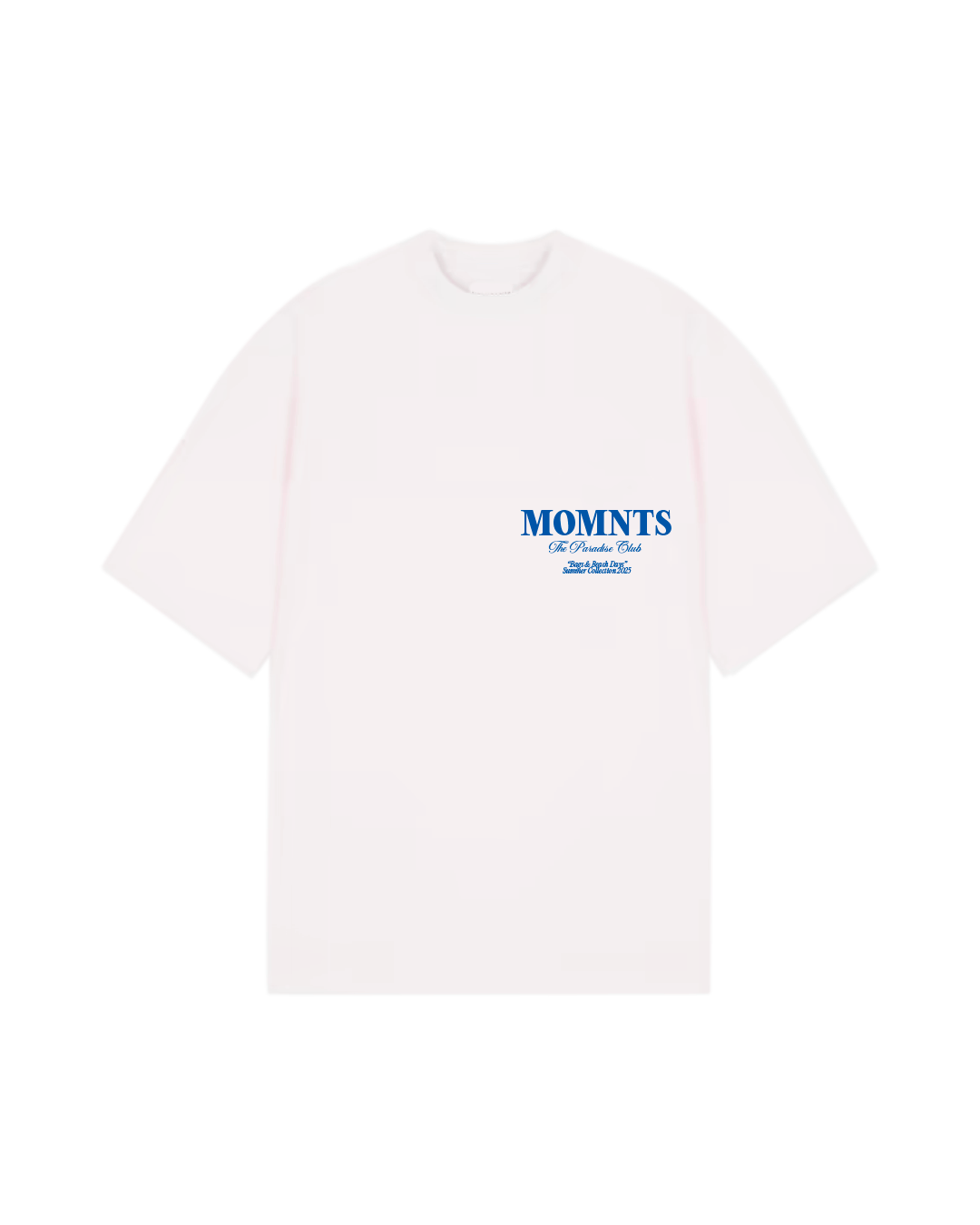Polo para Hombre MOMNTS Beach Bag T Shirt WHT