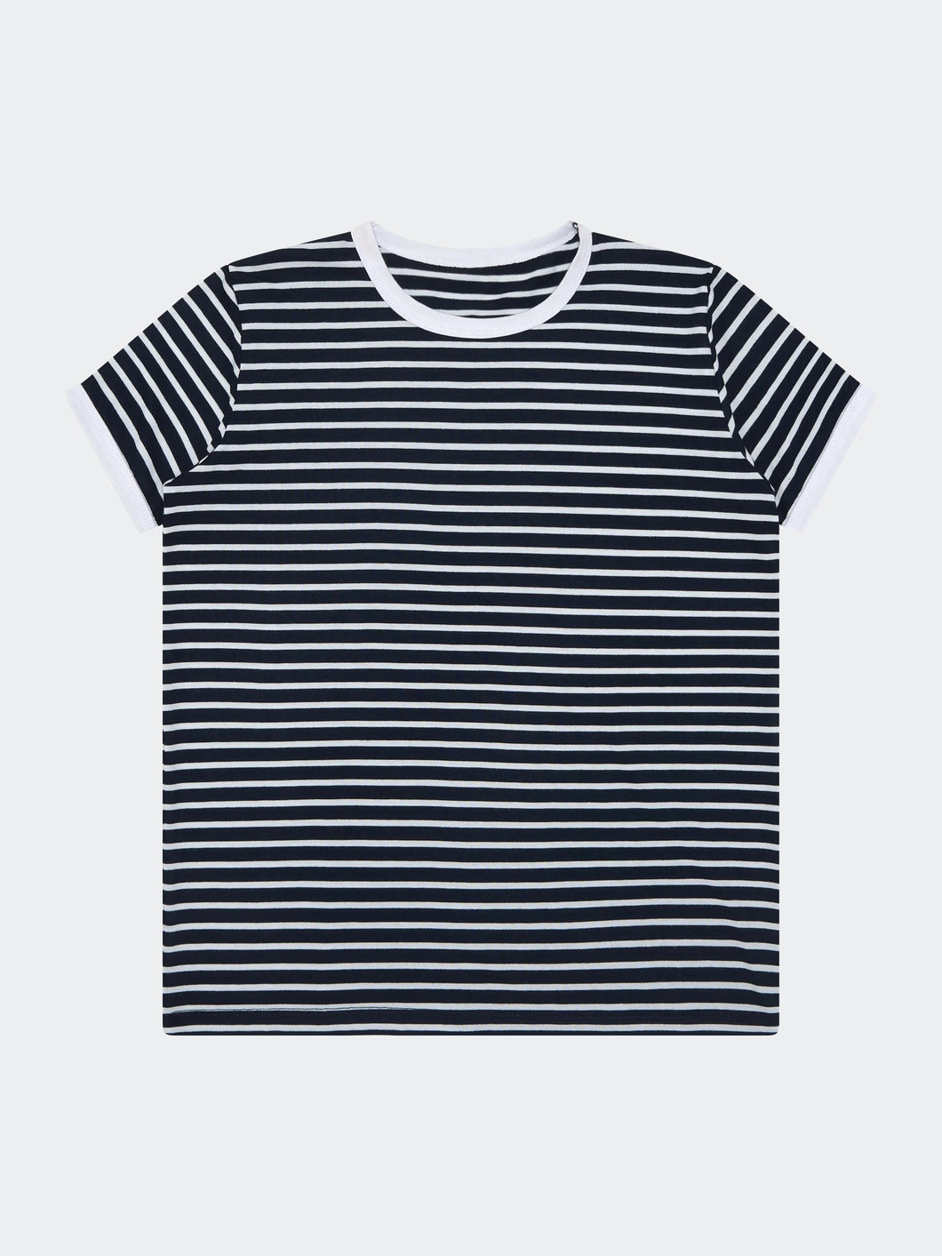 Polo para Mujer DVK RINGER STRIPED REGULAR TEE AZL